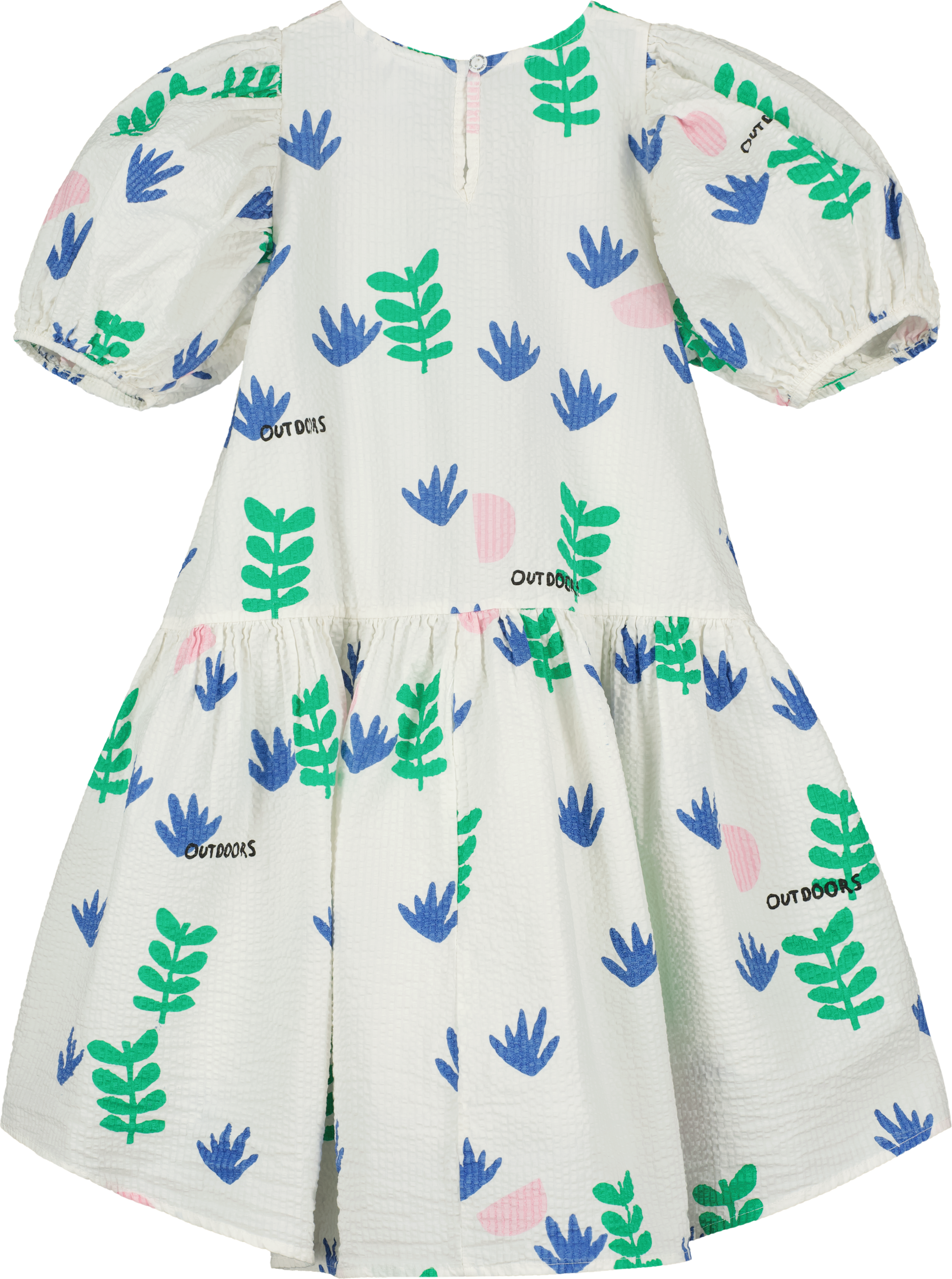 Natural Home Grown Voluminous Sleeve Josie Dress - BL070