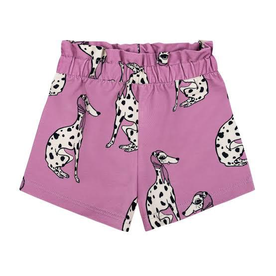 DALMATIAN PINK | PAPERBAG SHORTS