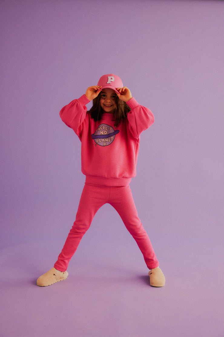 PLANET | WAFFLE PUFF SWEATSHIRT