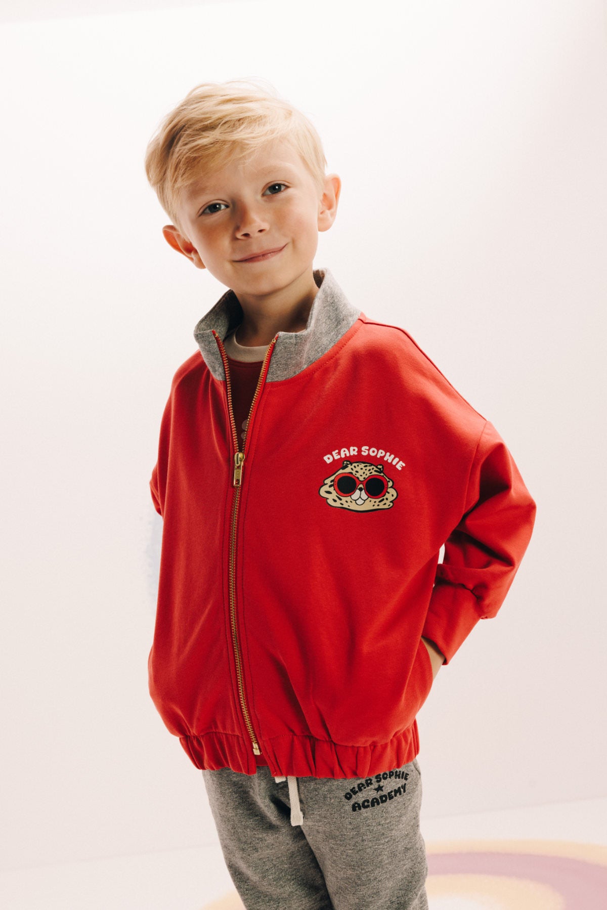 HAMSTER RED BRICK | ZIP JACKET