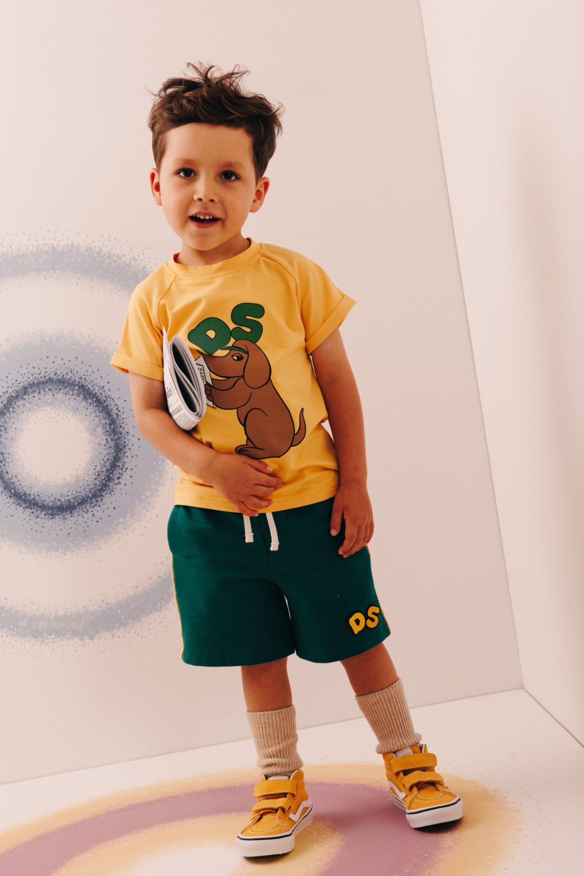 DOG READER YELLOW | T-SHIRT