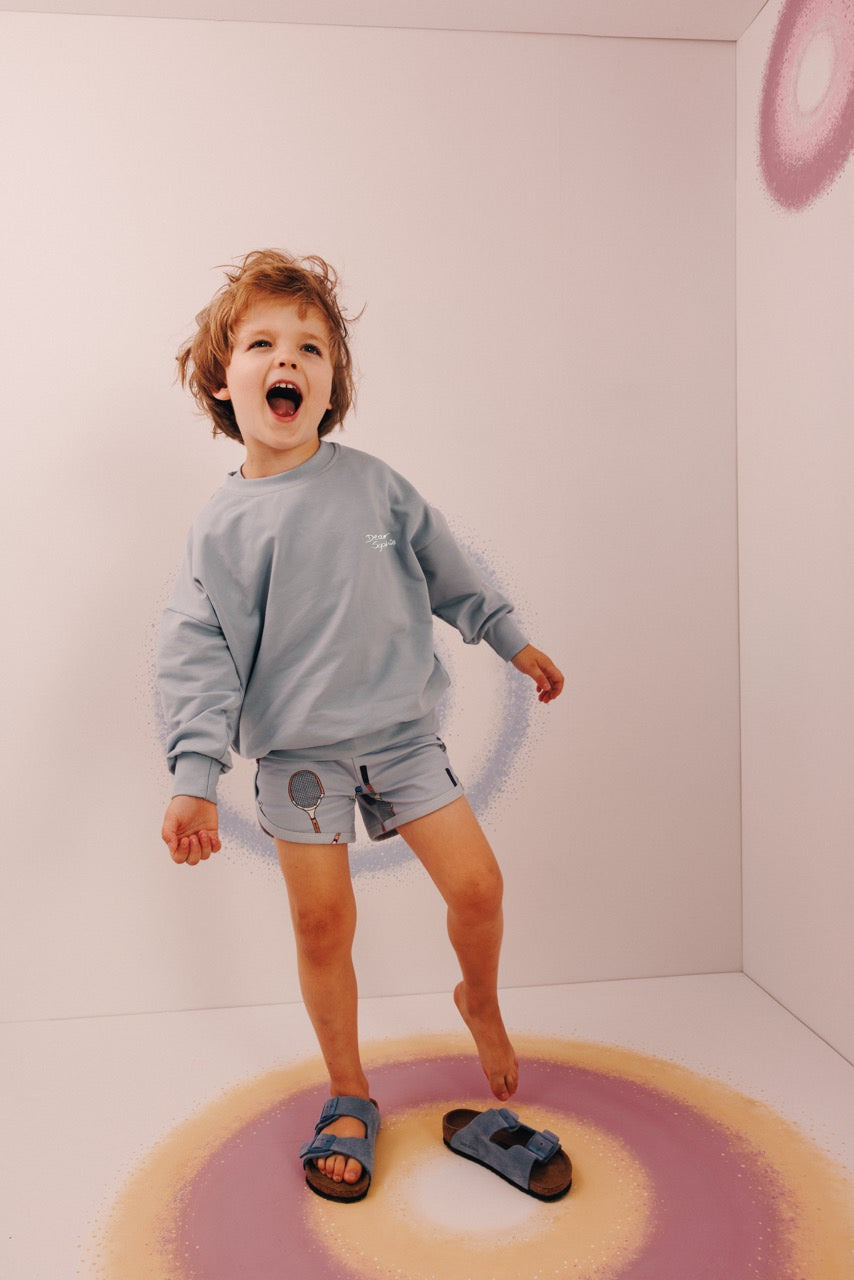 TENNIS BLUE | SPORTY SHORTS