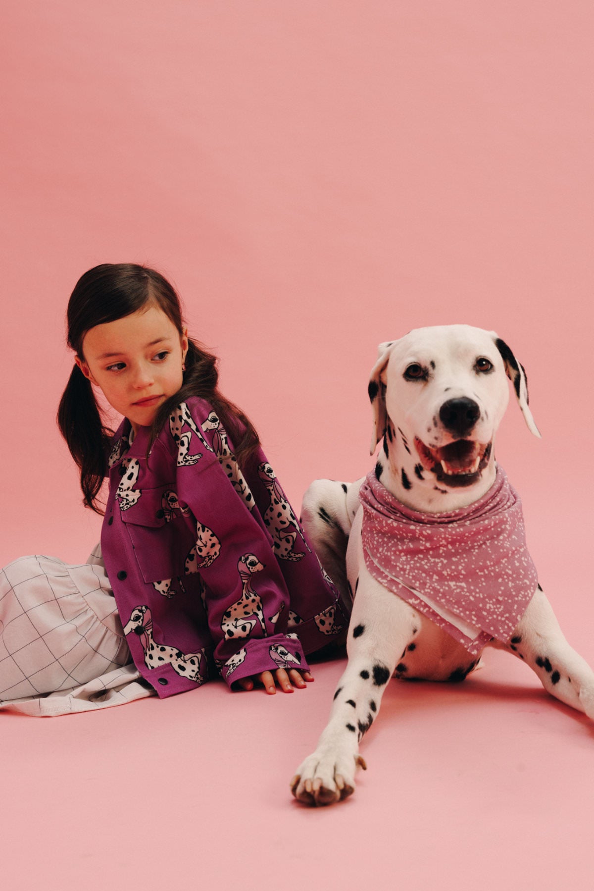 DALMATIAN PURPLE | LIGHT JACKET