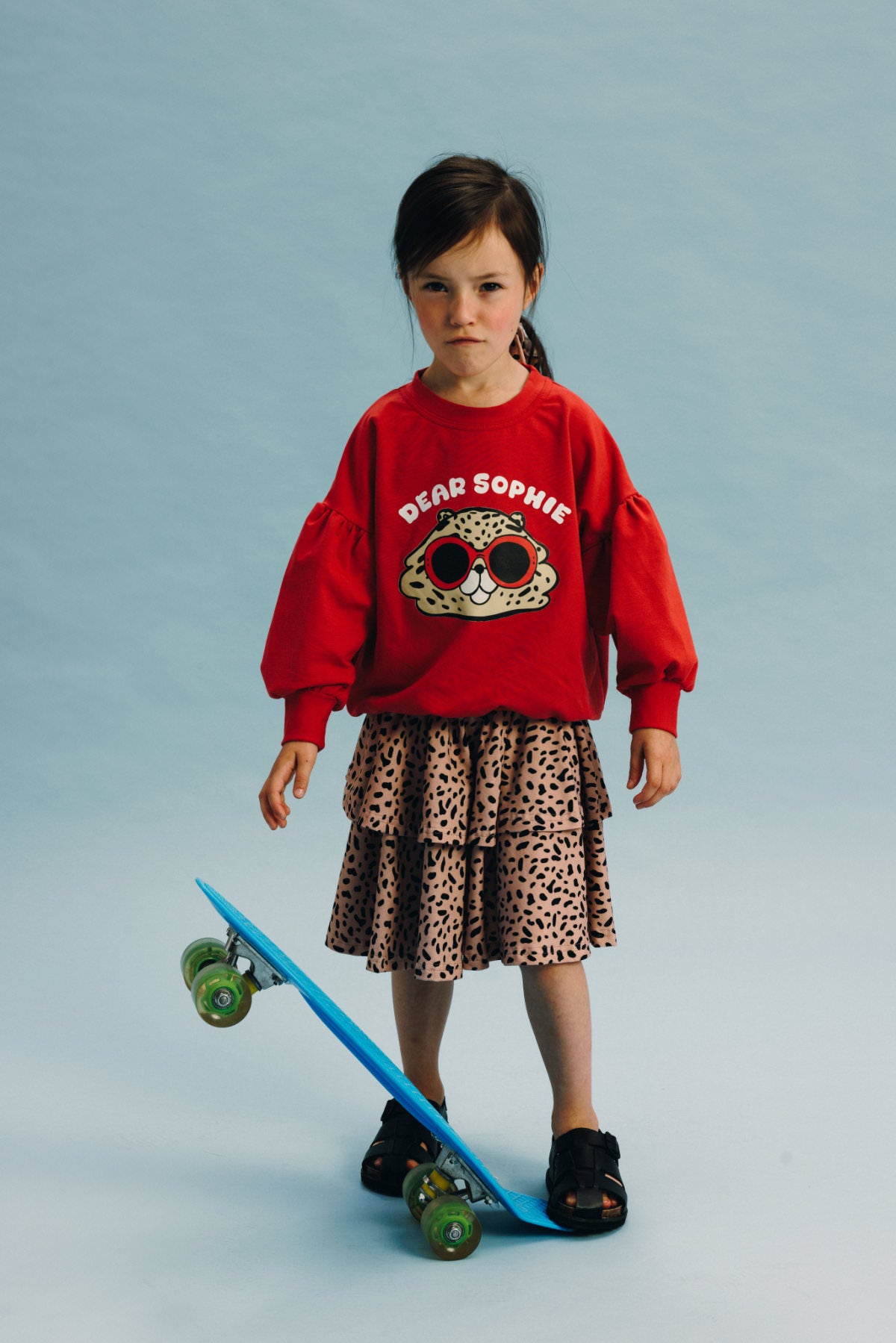 HAMSTER RED BRICK | WAFFLE PUFF SWEATSHIRT