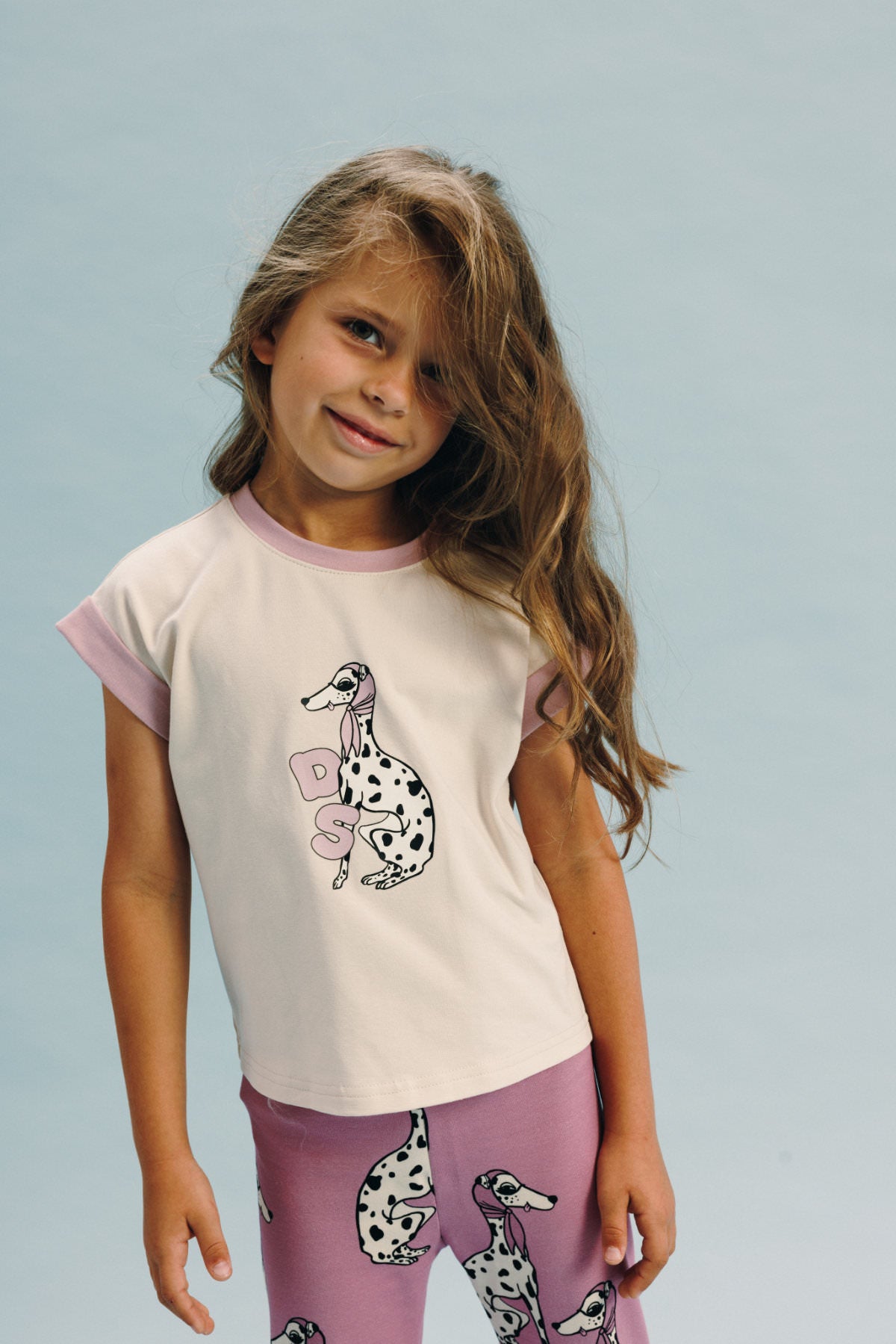 DALMATIAN ECRU | SHORT T-SHIRT