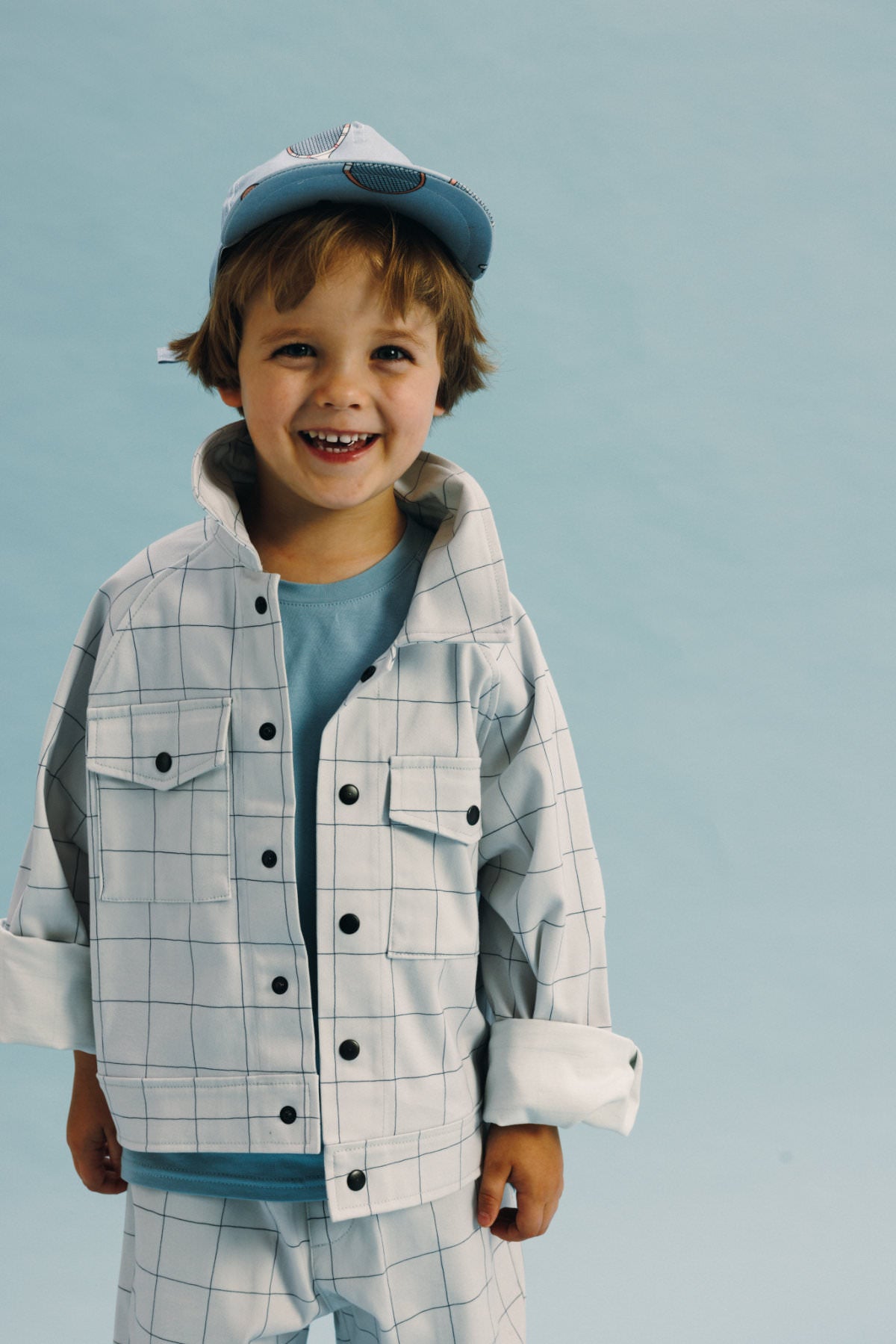 CHECKER GRAY | LIGHT JACKET