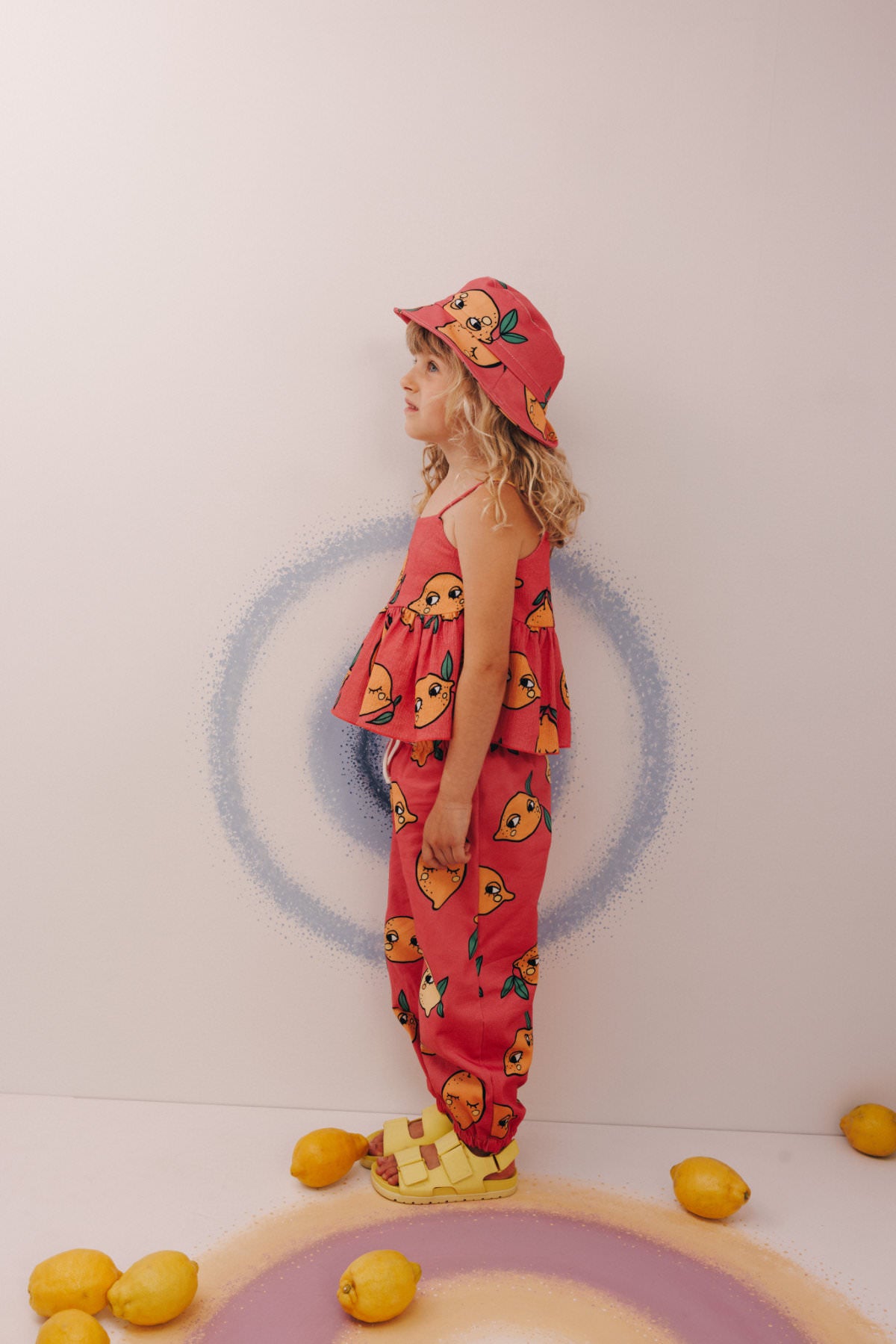 LEMON PINK | LOOSE PANTS