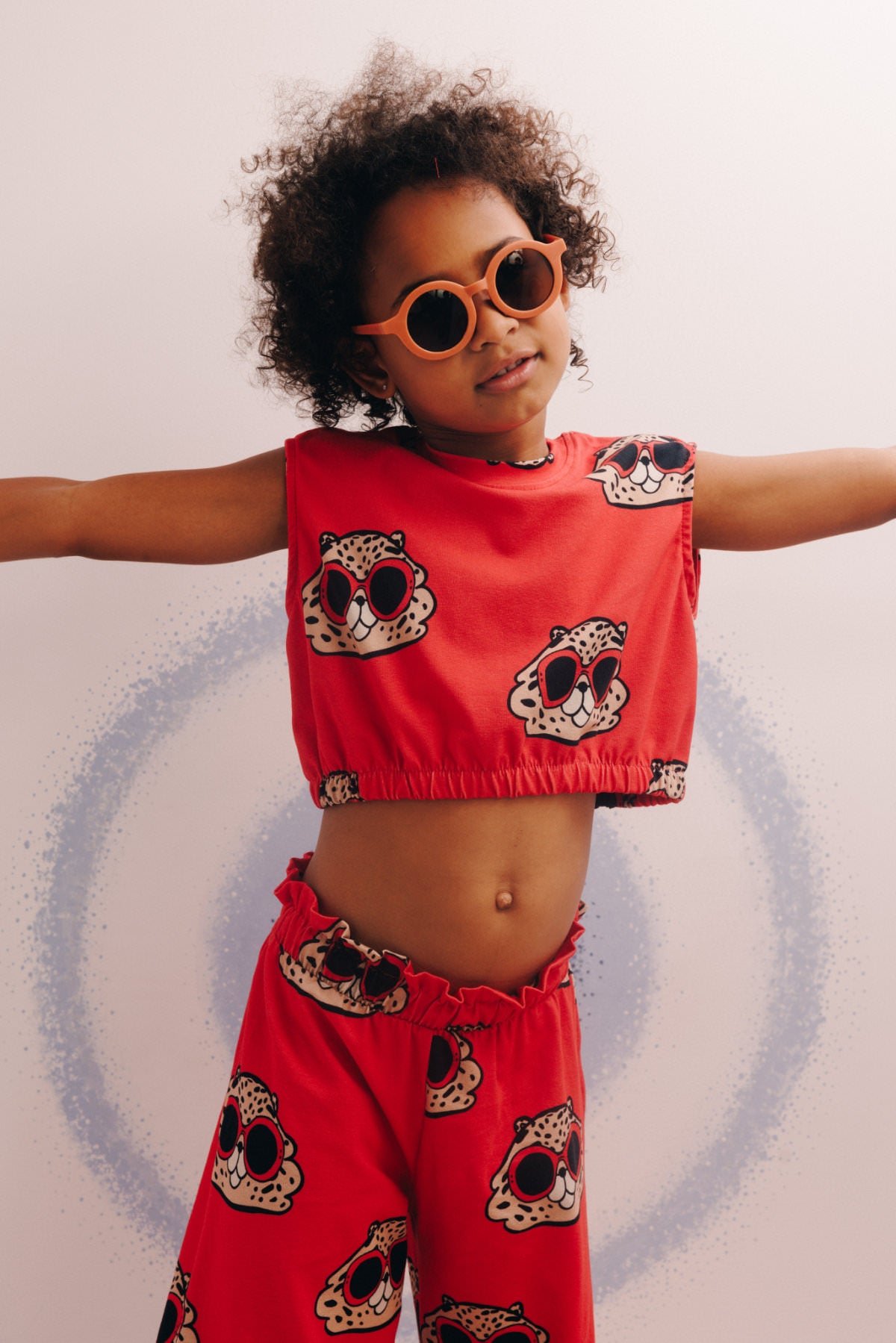 HAMSTER RED BRICK | LOOSE CROP TOP