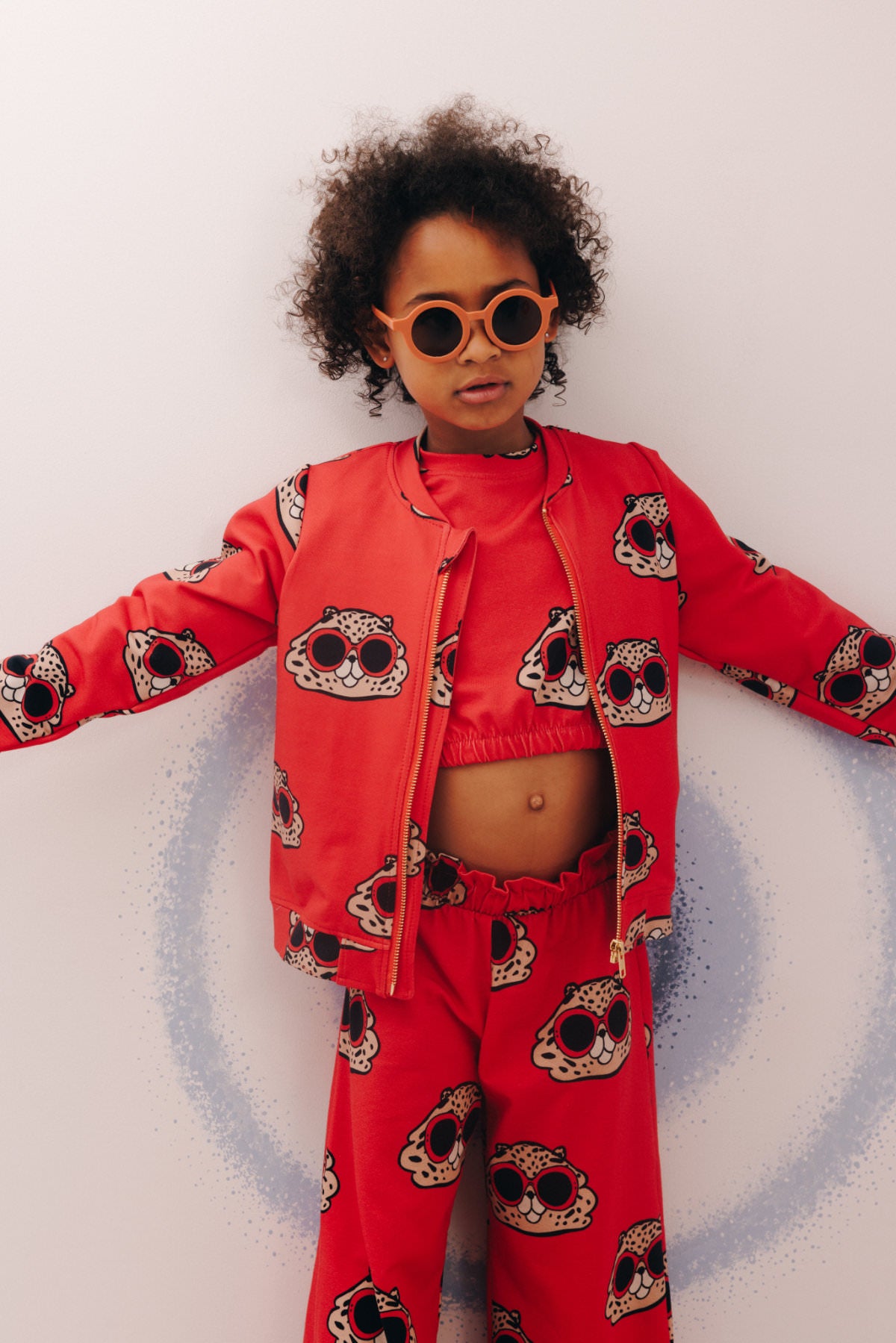 HAMSTER RED BRICK | LOOSE CROP TOP