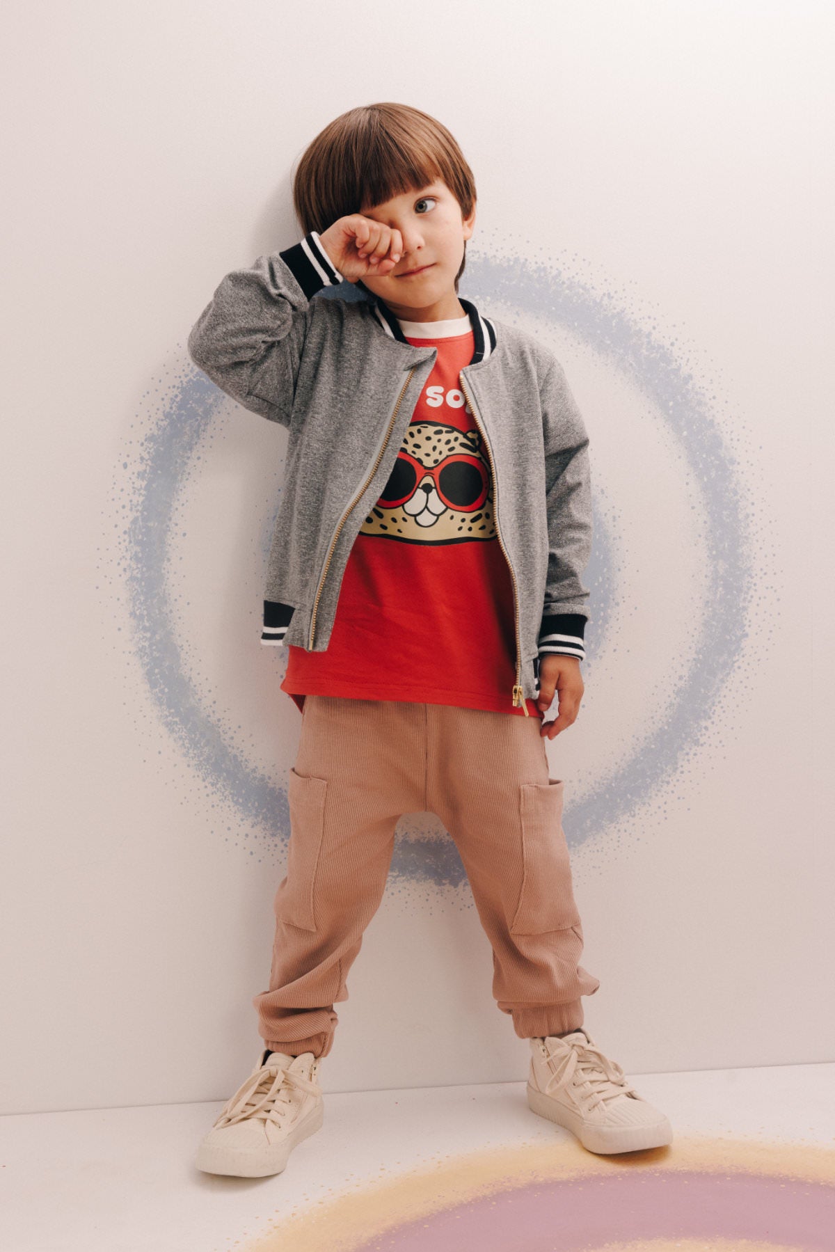 HAMSTER MELANGE | BOMBER JACKET