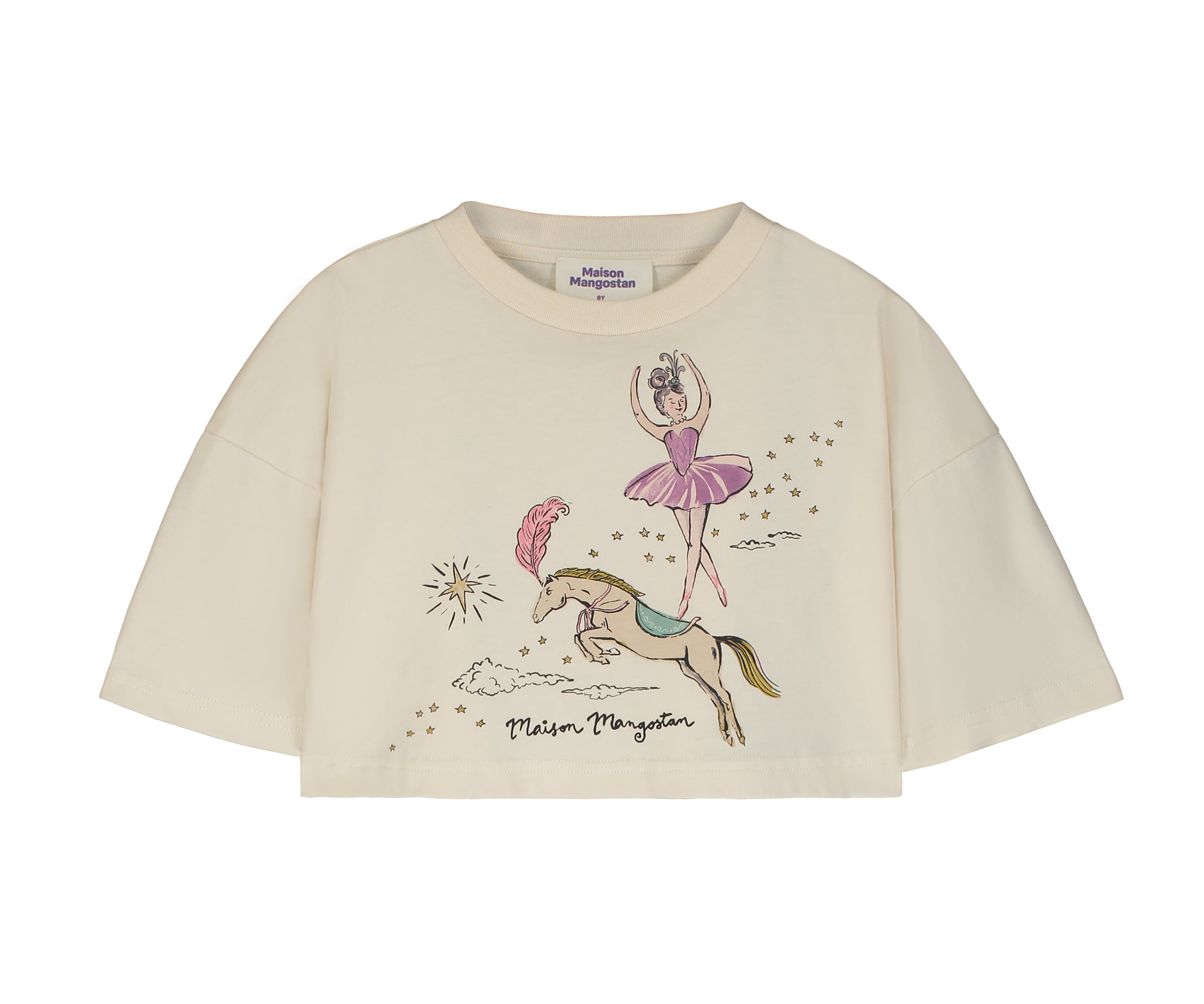 BALLERINA T-SHIRT - ANGORA - 25200045