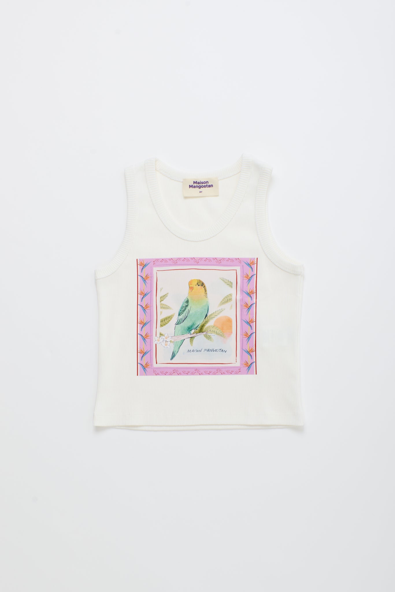Birds Tank Top - White - 26100603