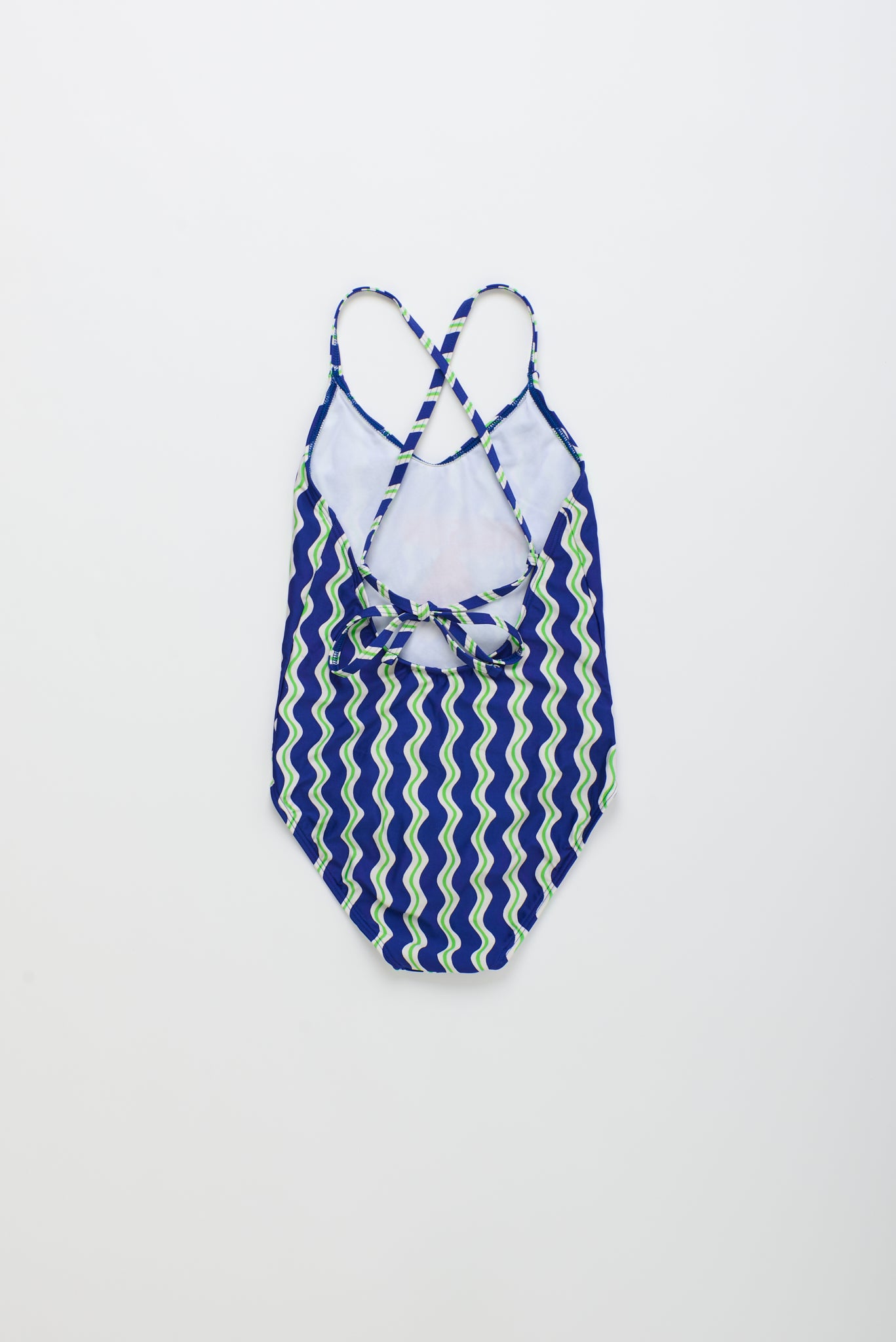 Loros Wavy Swimsuit - Blue - 26101604