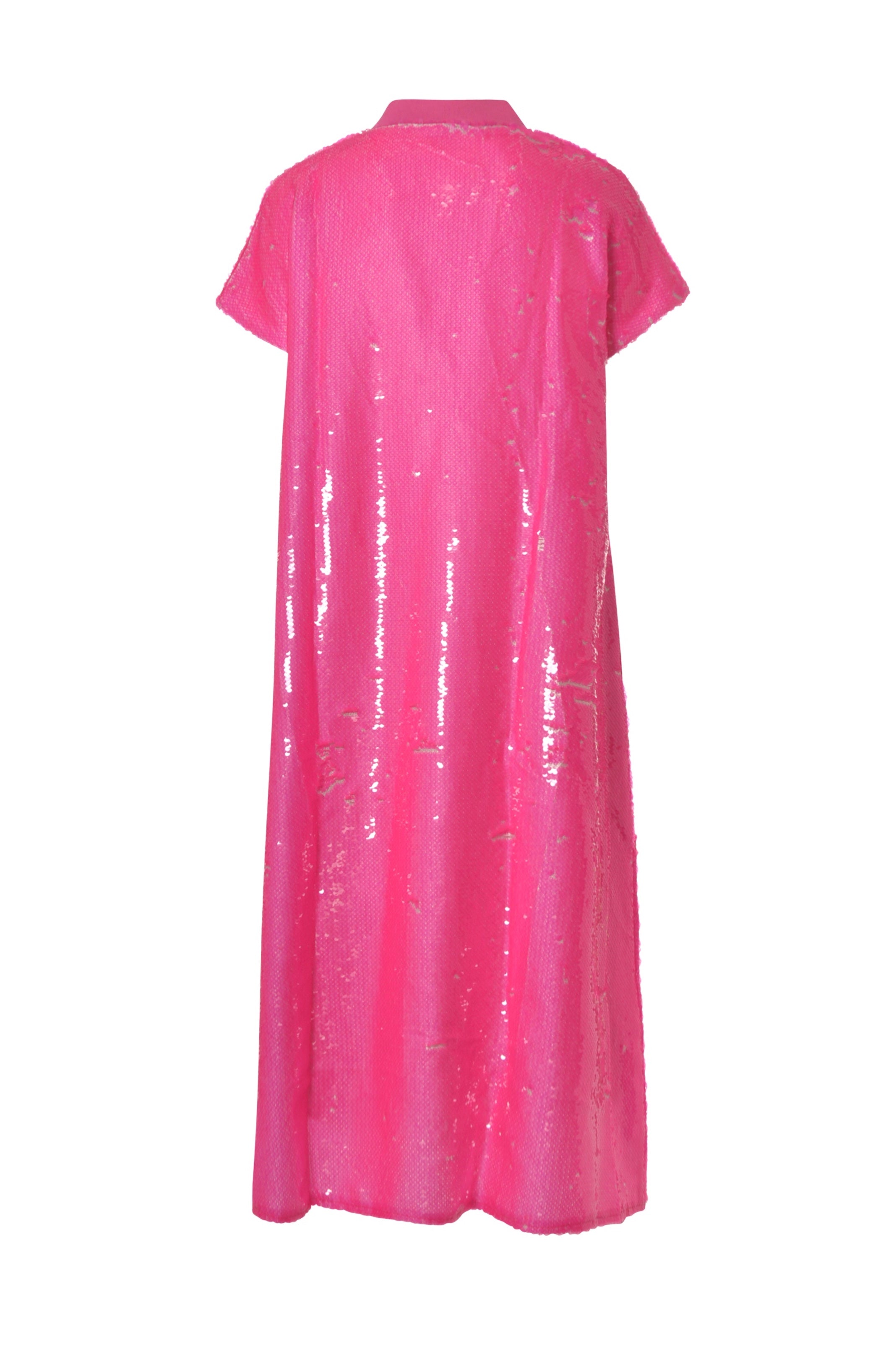 Hot Pink sequins Dress