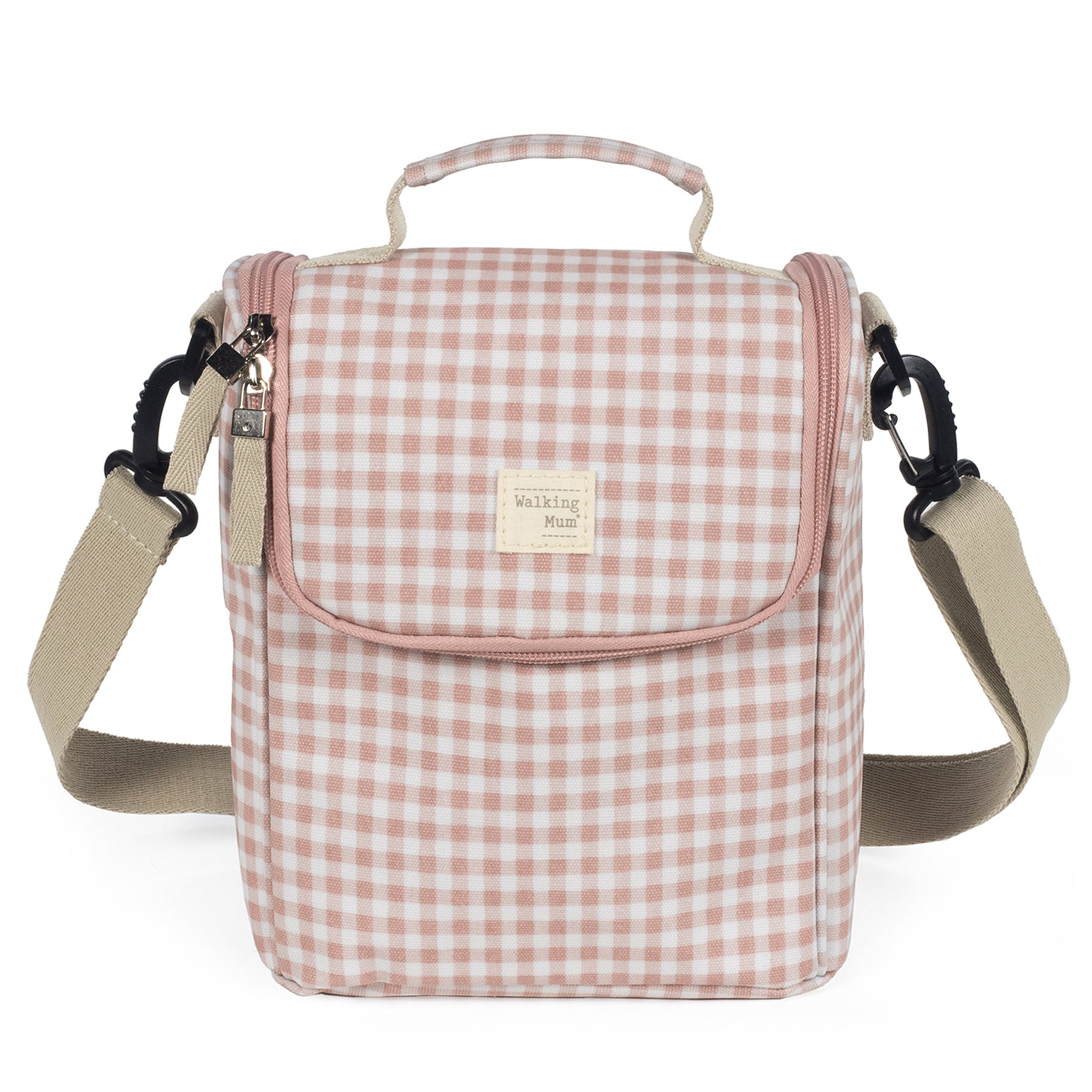 Lunch Bag I love Vichy Pink - 36302