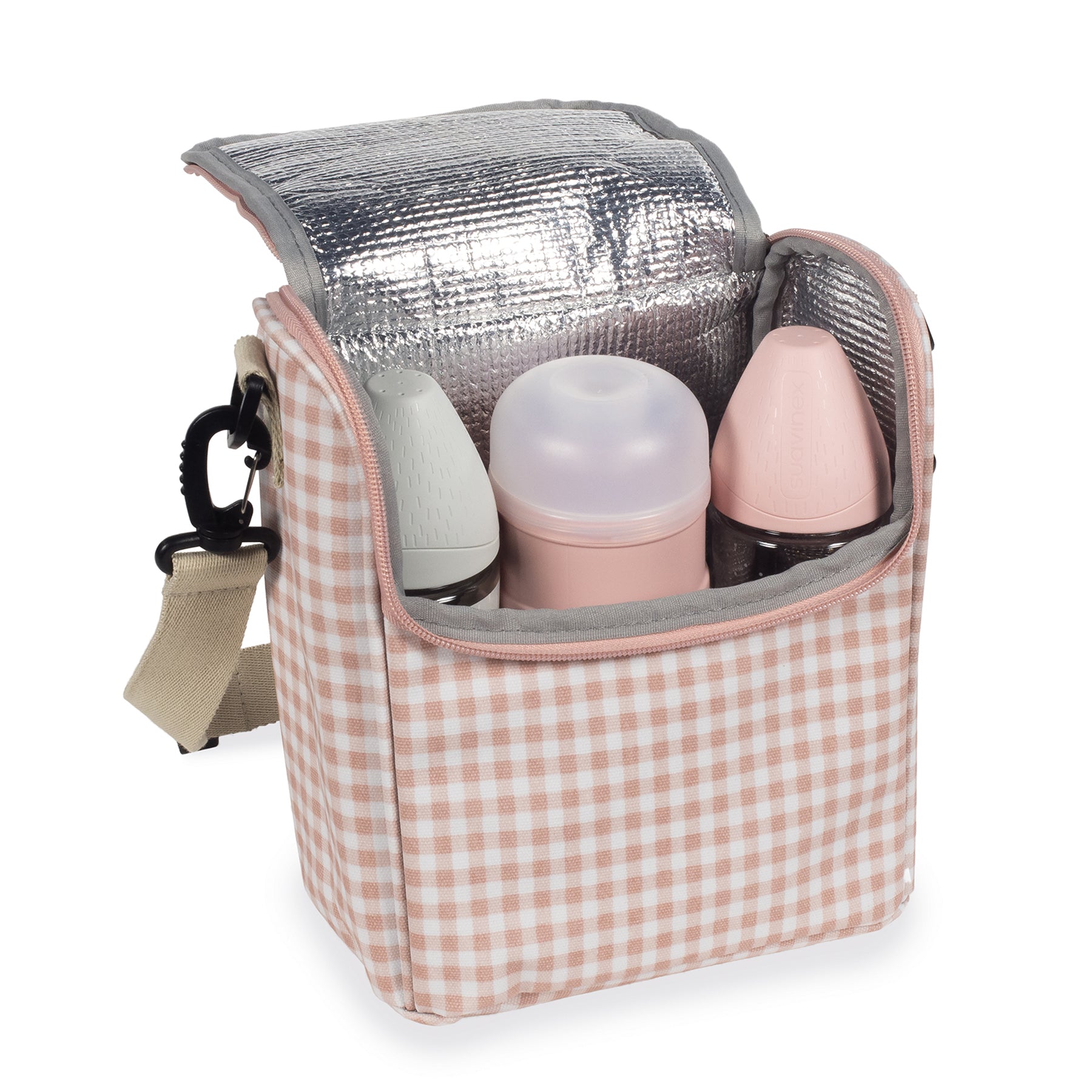 Lunch Bag I love Vichy Pink - 36302