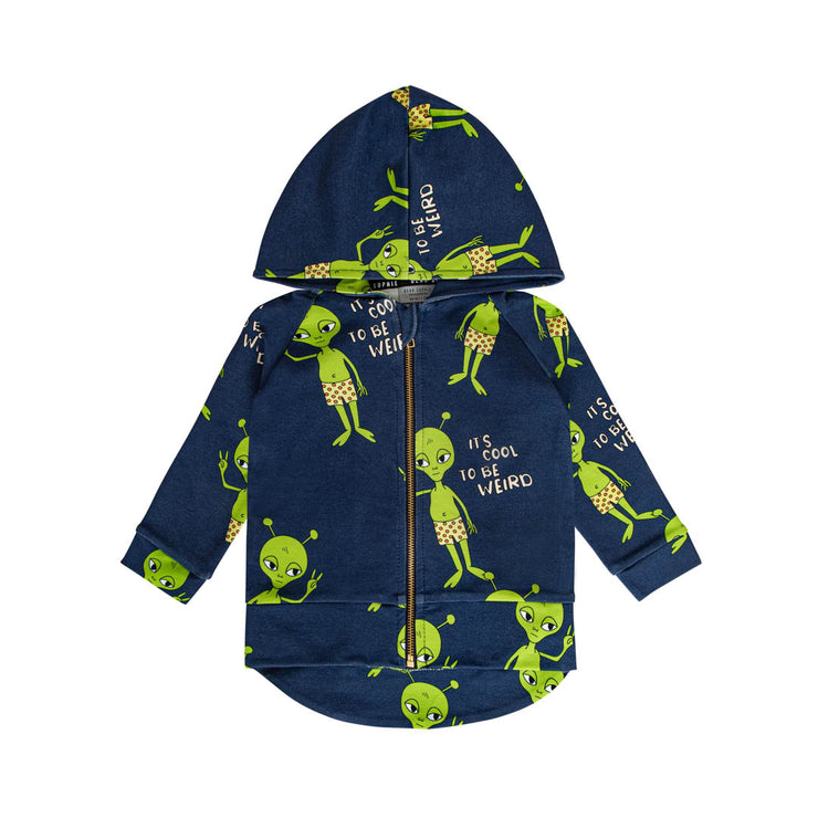 ALIEN NAVY | HOODIE