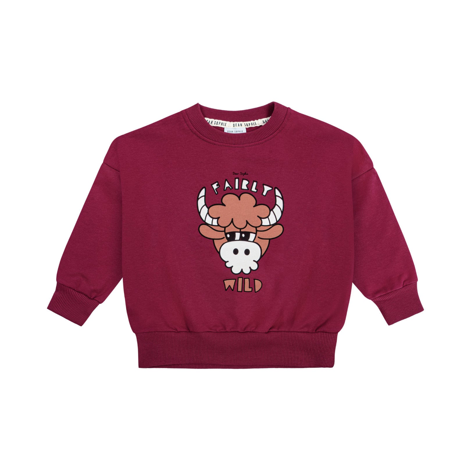 BULL DARK RED | SWEATSHIRT