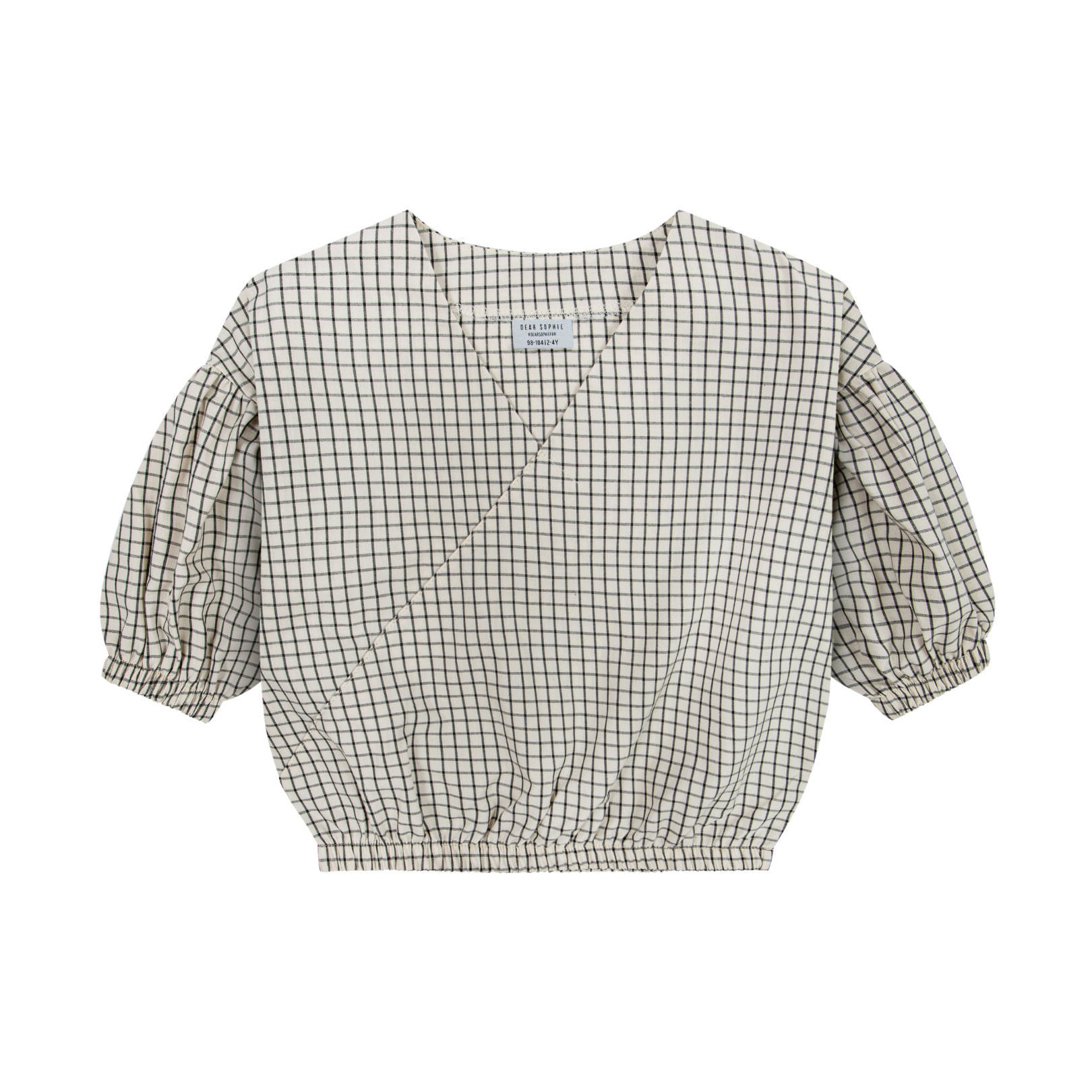 CHECKER GREY | BLOUSE