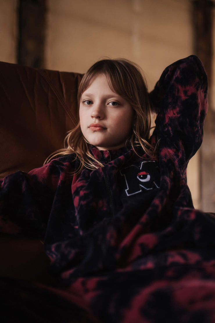 MONSTERS Tie Dye Zip Jacket