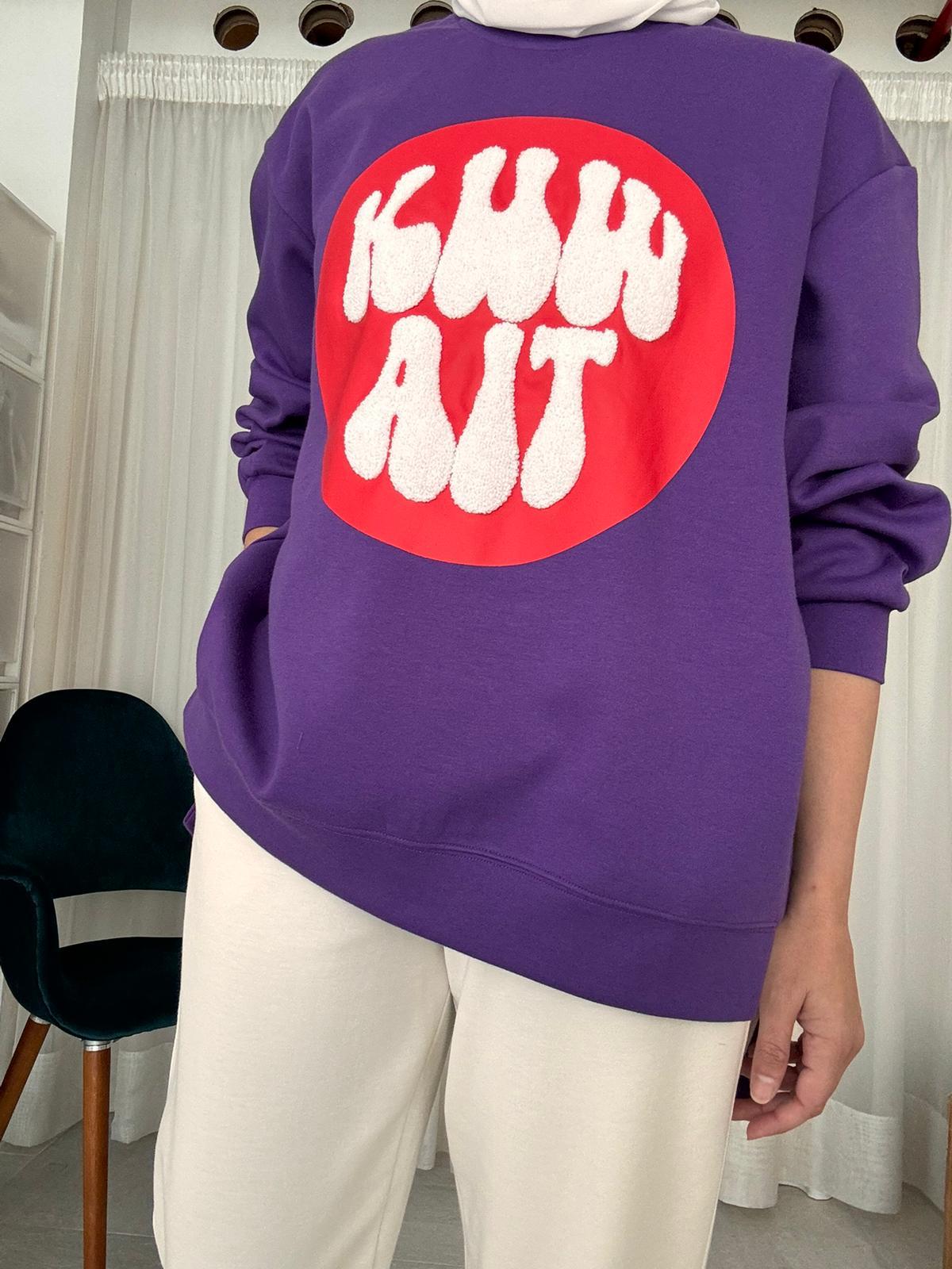 Adult - Me The Lable | Purple sweatshirt
