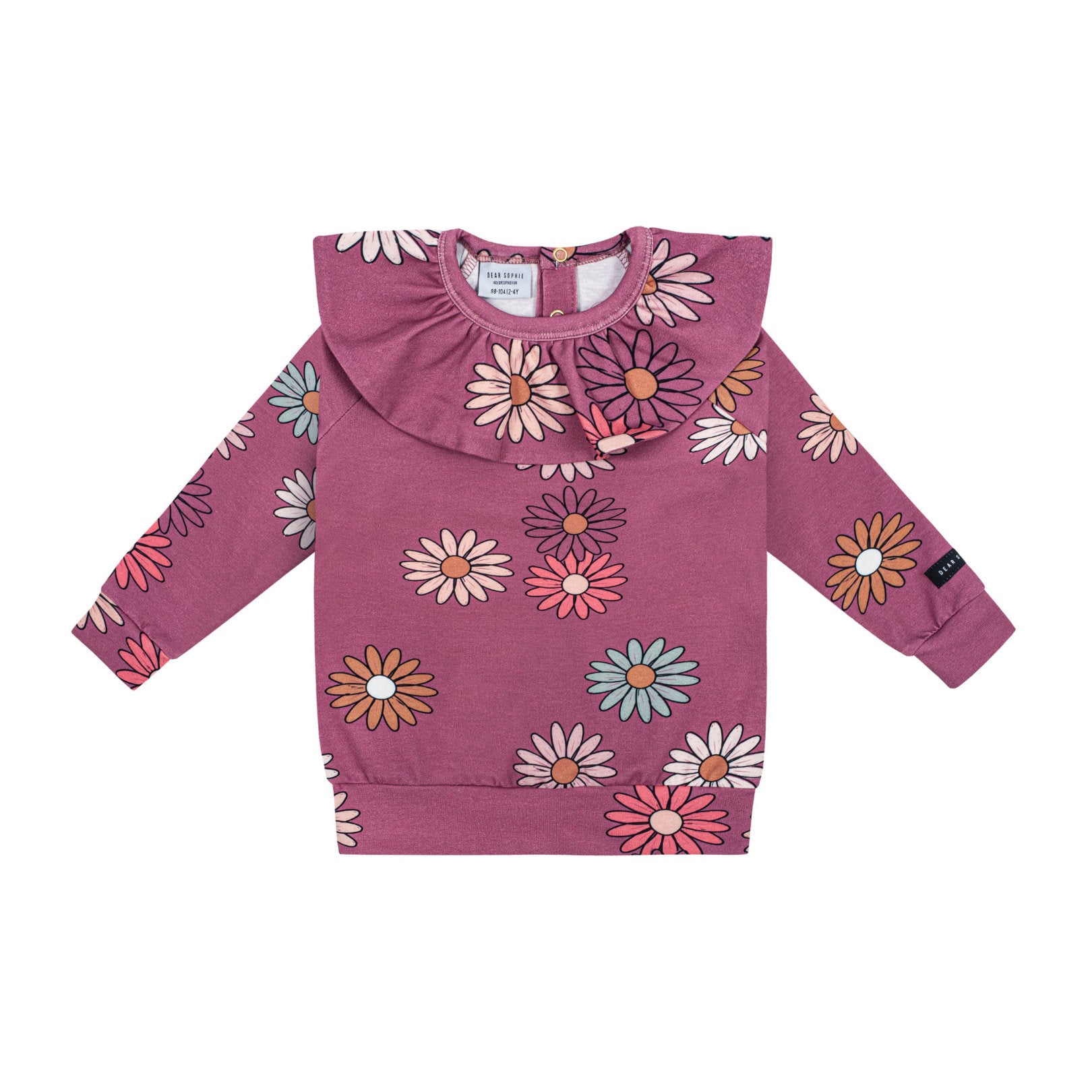 FLOWERS HEATHER | FRILL LONGSLEEVE