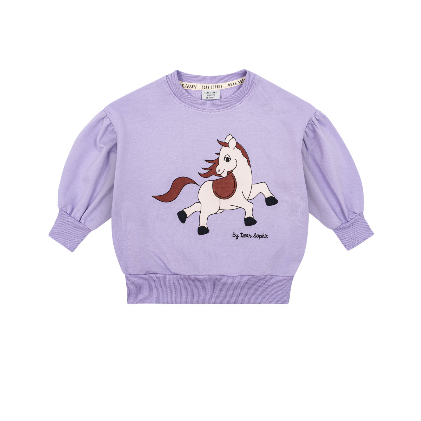 HORSE VIOLET | PUFF SWEATSHIRT