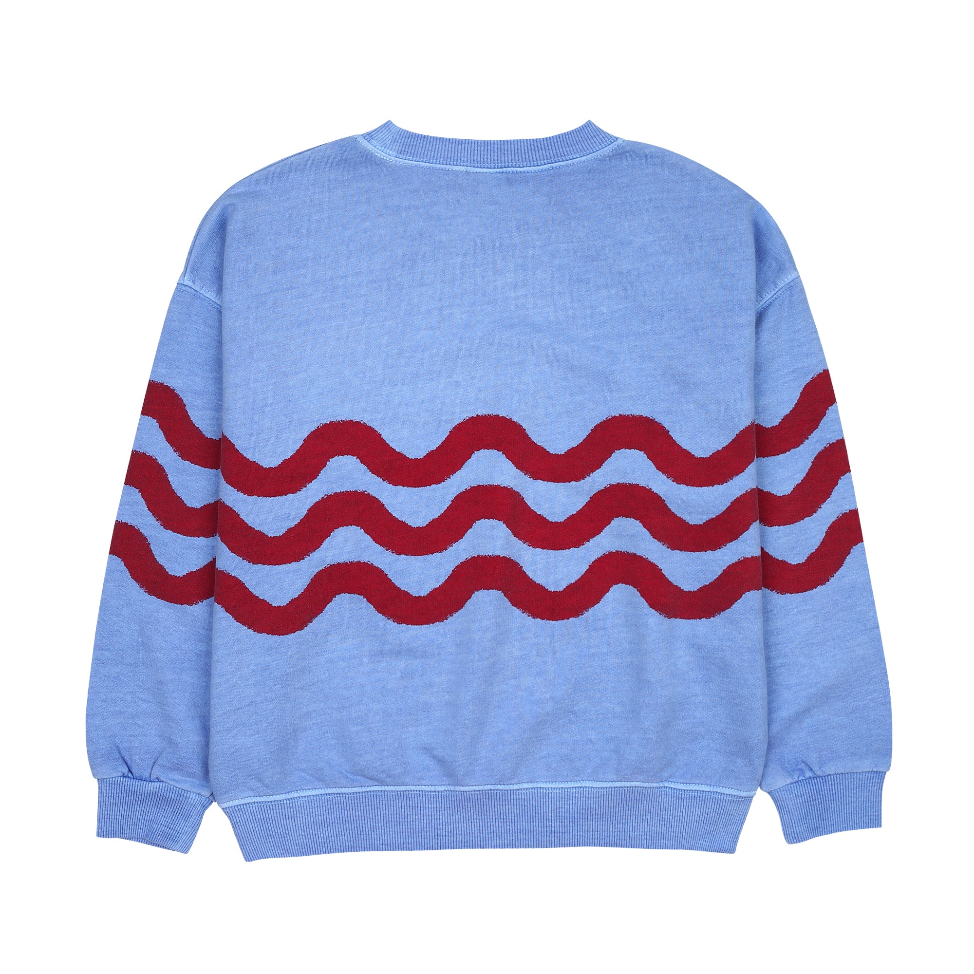 Blue Wave Pigment Sweatshirt JM2410116