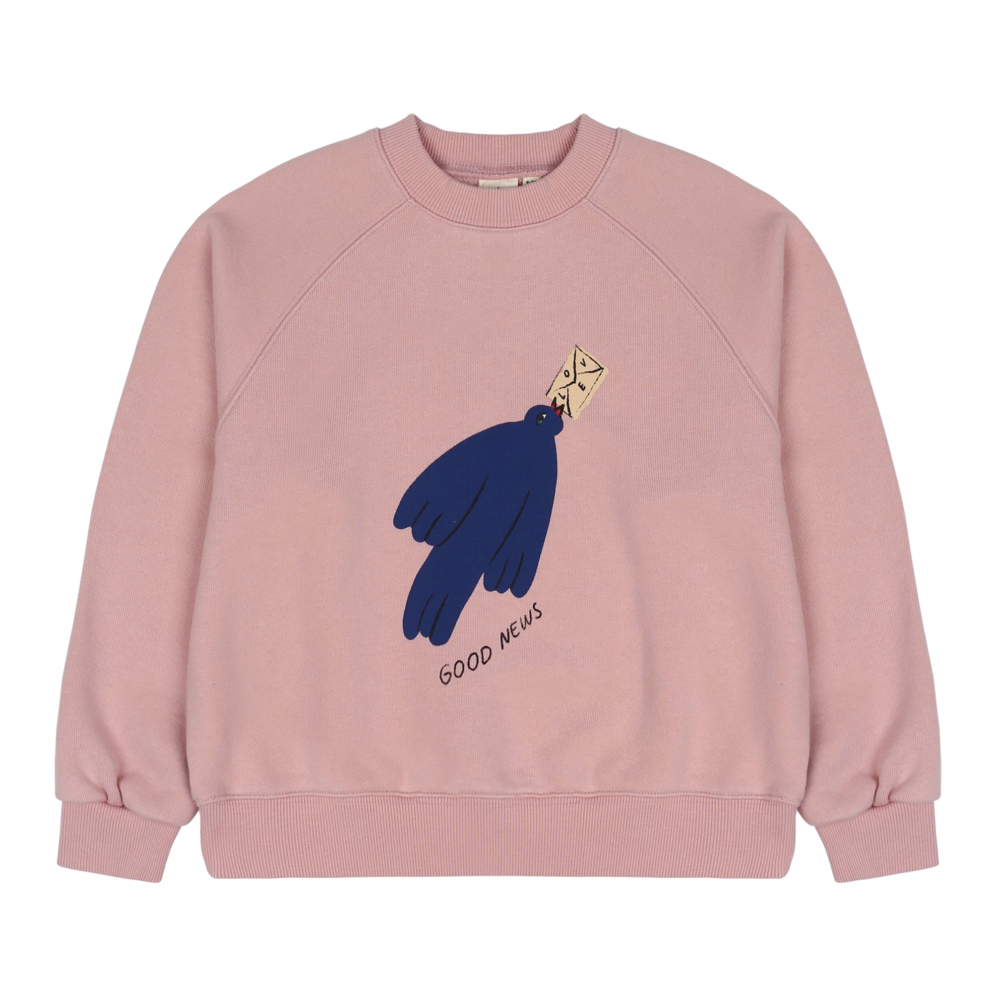 Bird Sweatshirt_Pink - PINK