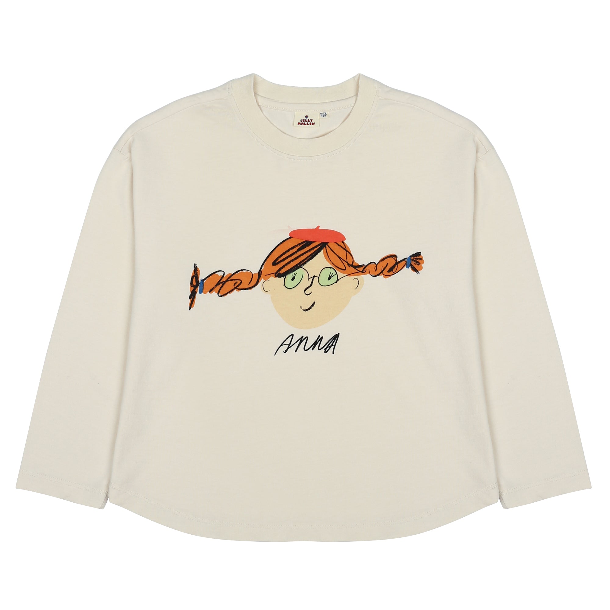 Anna Longsleeve T-Shirt - IVORY