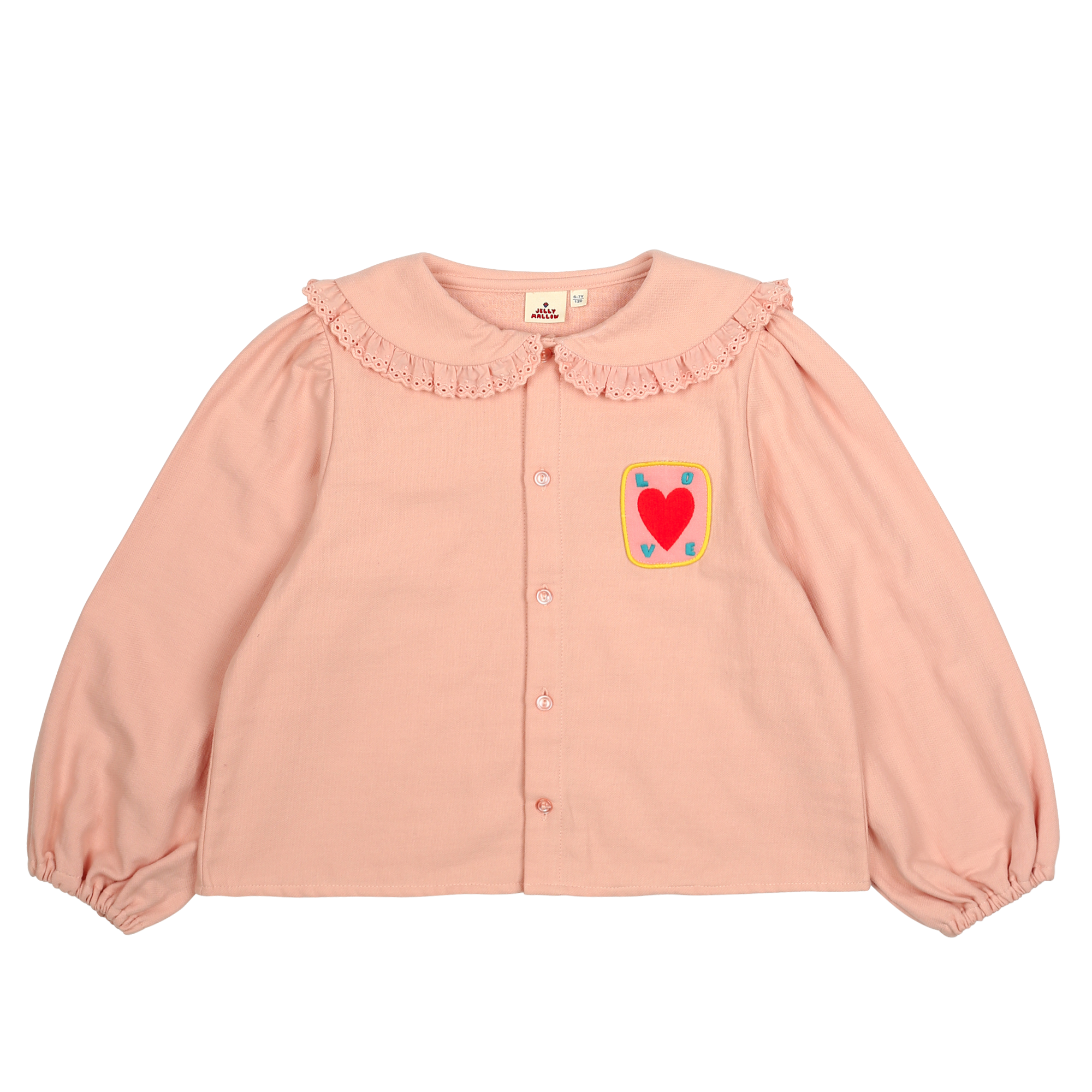 Love Frill Blouse - PINK