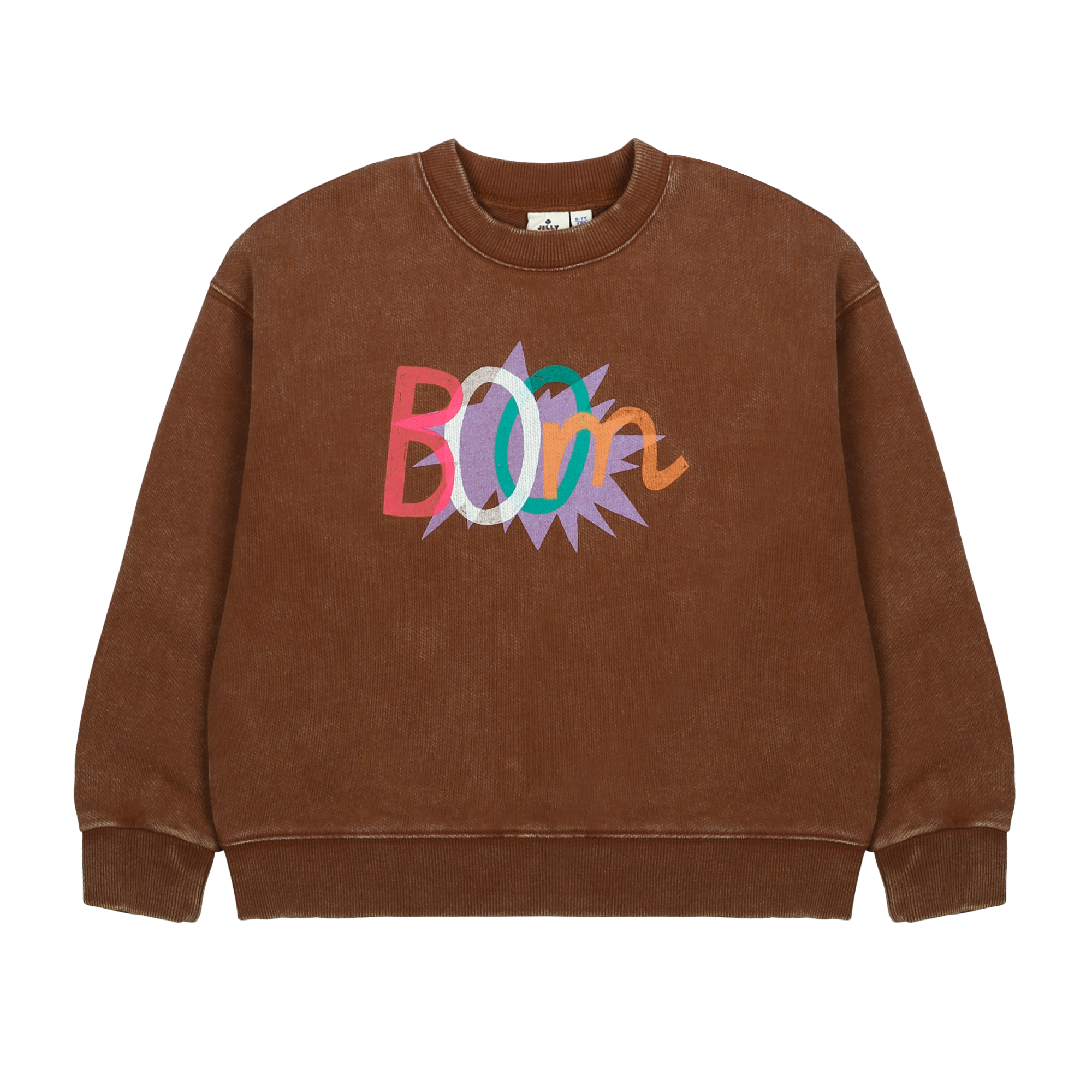 Boom Sweatshirt - BROWN