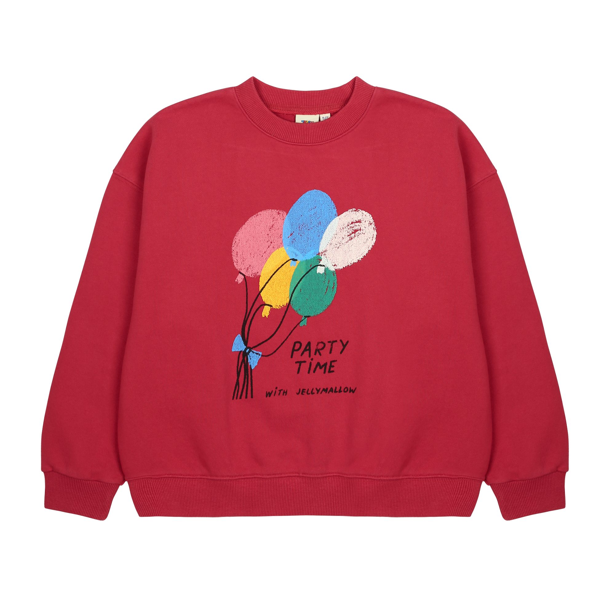 Balloon Sweatshirt - DARK PINK