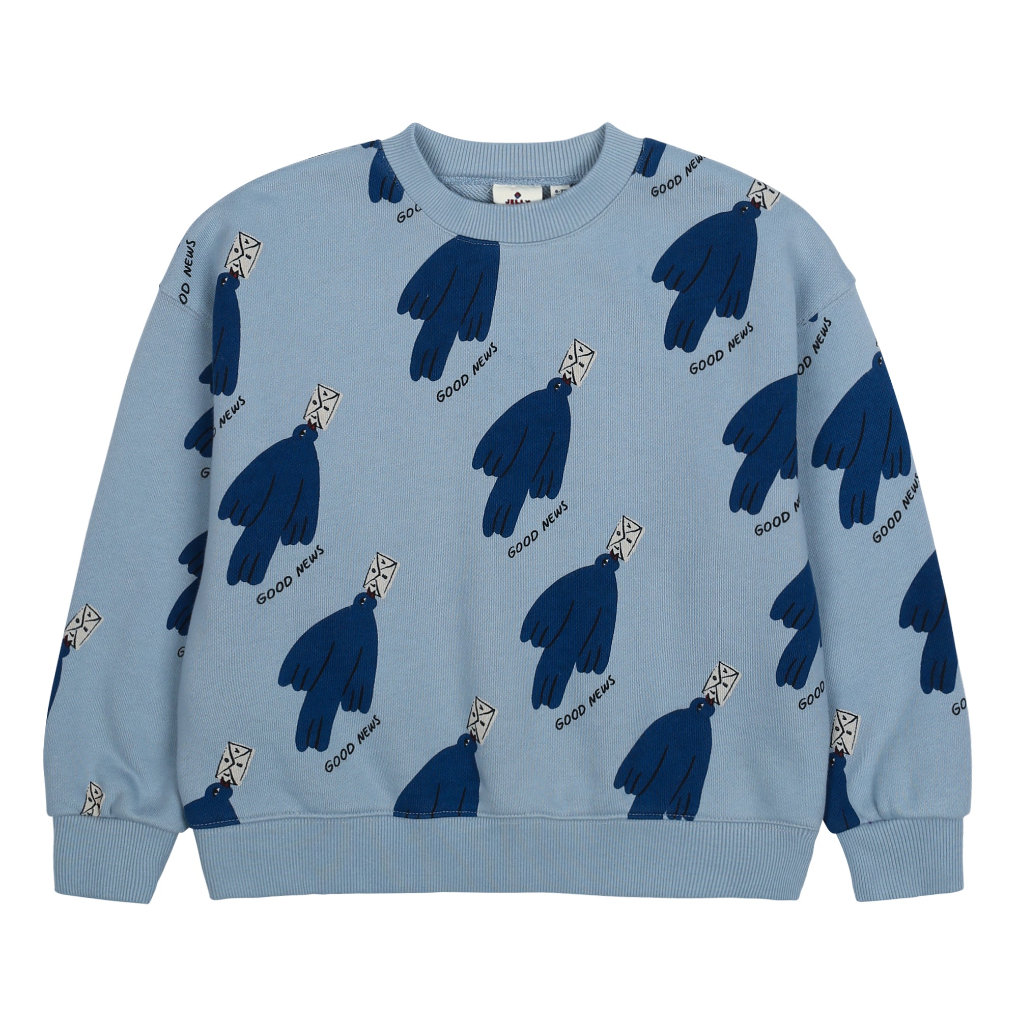 Bird Sweatshirts_Blue - BLUE