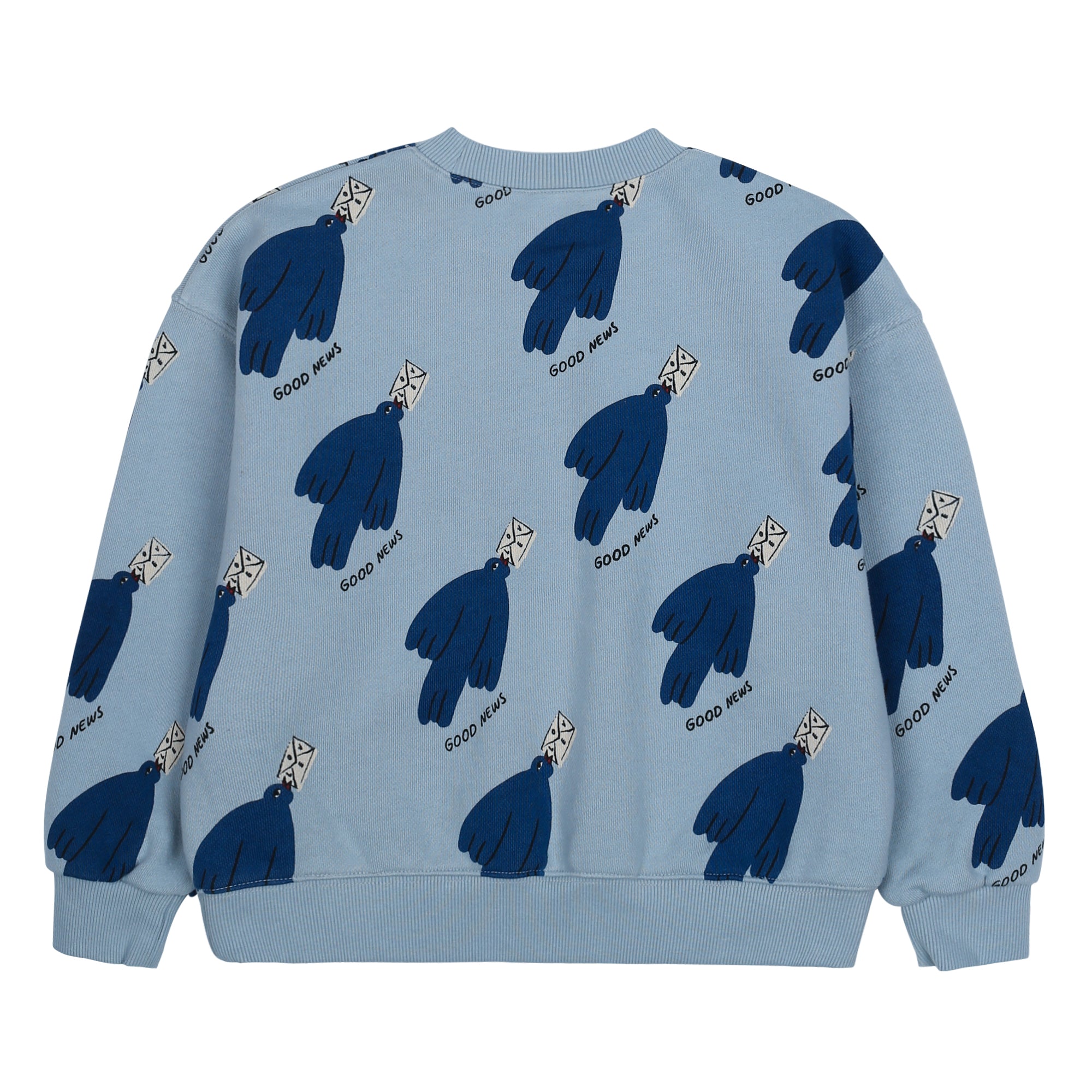 Bird Sweatshirts_Blue - BLUE