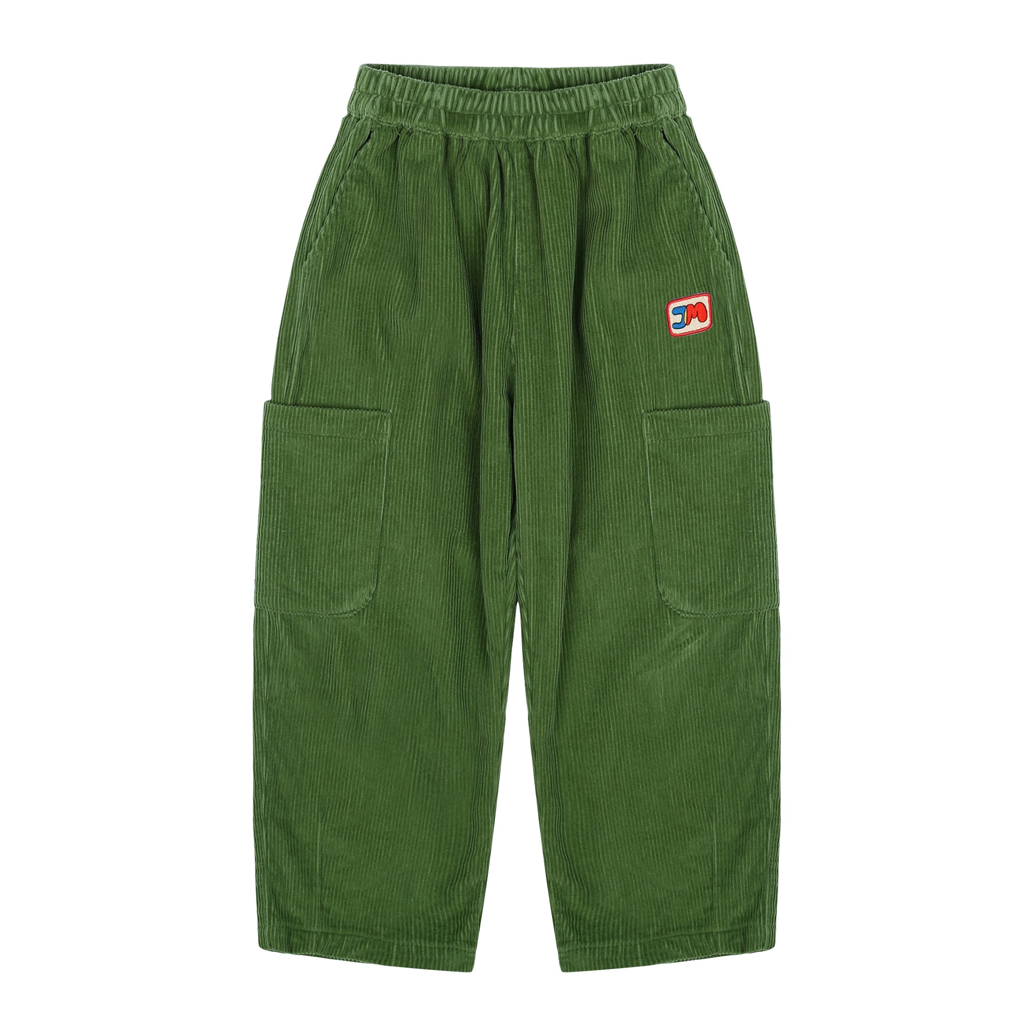 Wide Corduroy Pants_Khaki - KHAKI