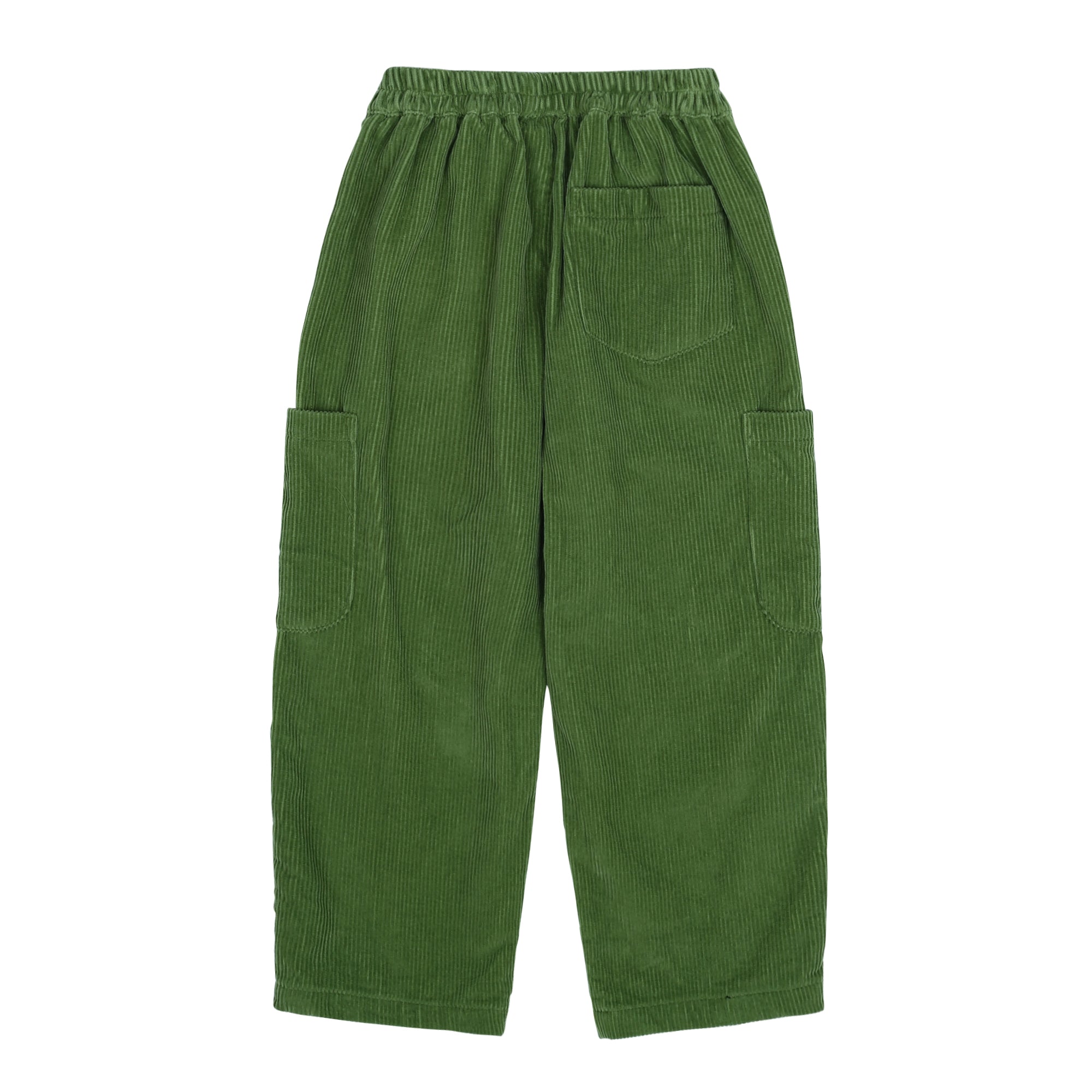 Wide Corduroy Pants_Khaki - KHAKI