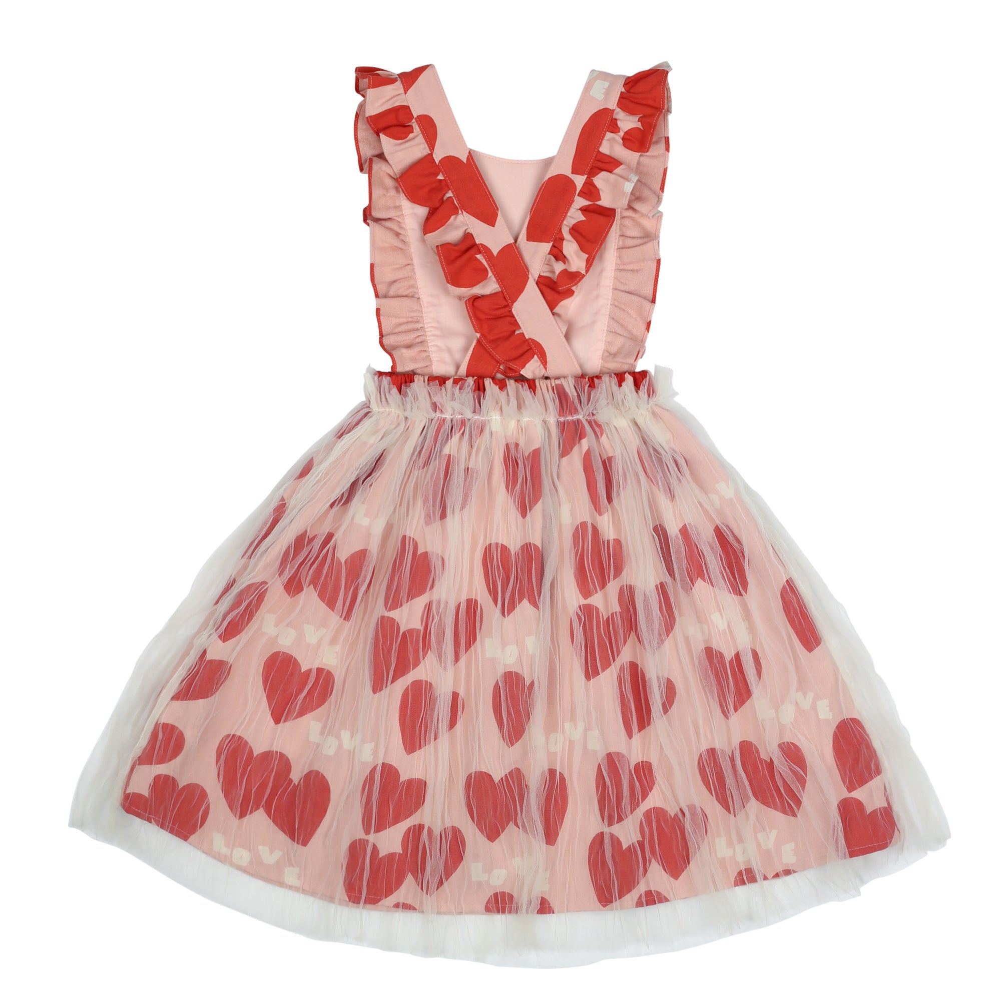 Love Frill Dress - PINK