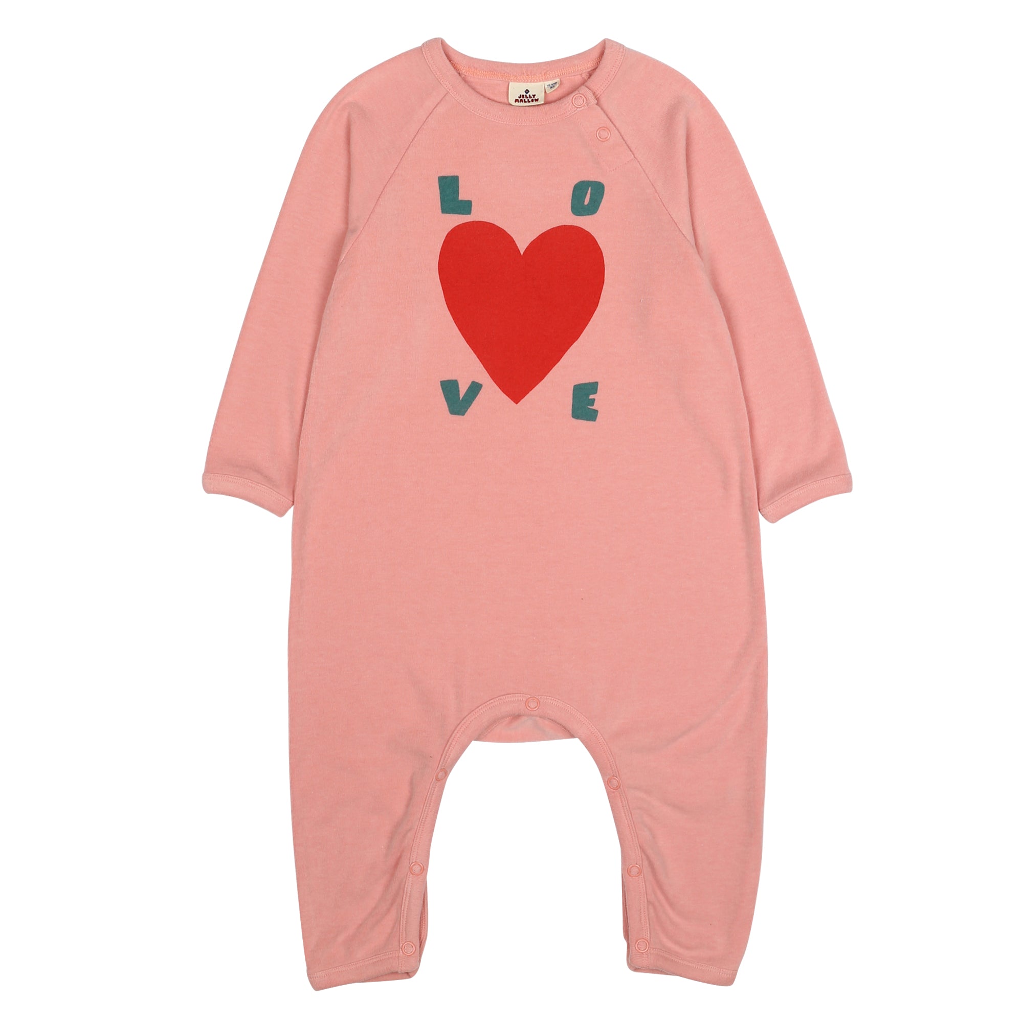 Love Baby Jumpsuit - PINK