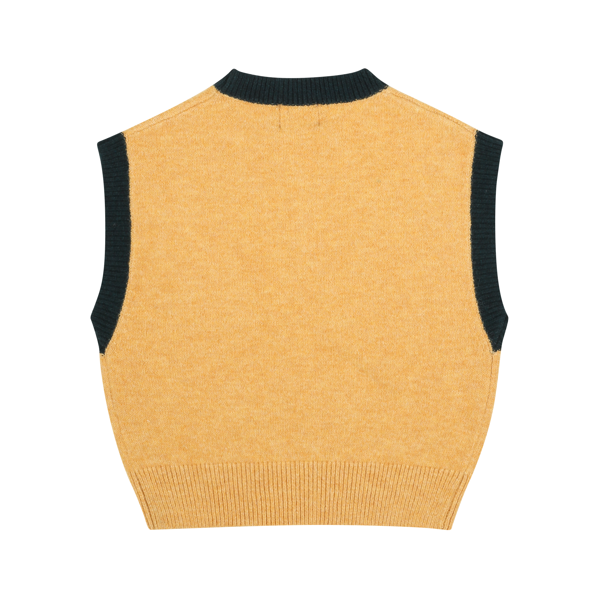 MY WROLD KNIT VEST - YELLOW - JM2520203