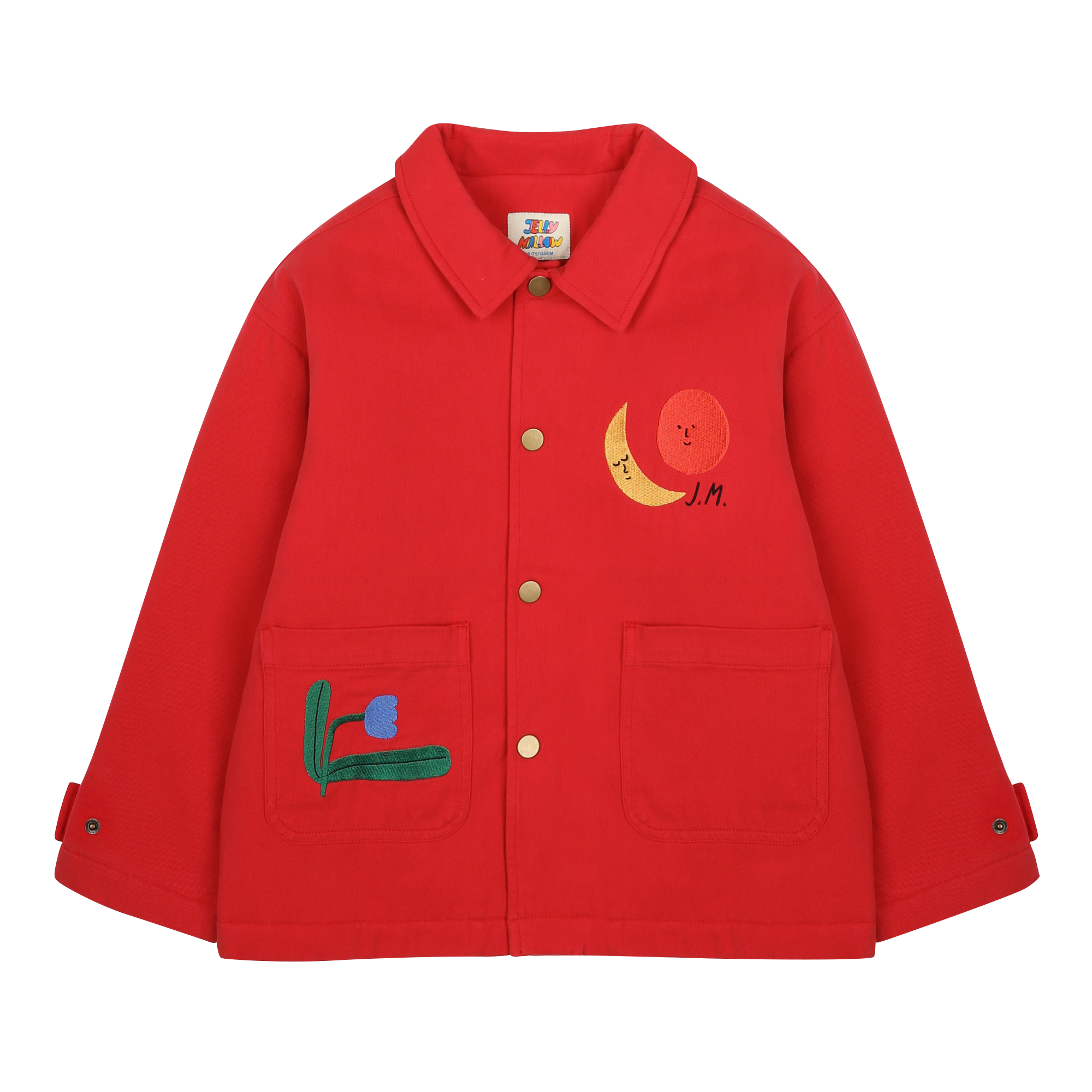 COLORED NATURE JACKET - RED  - JM2520303