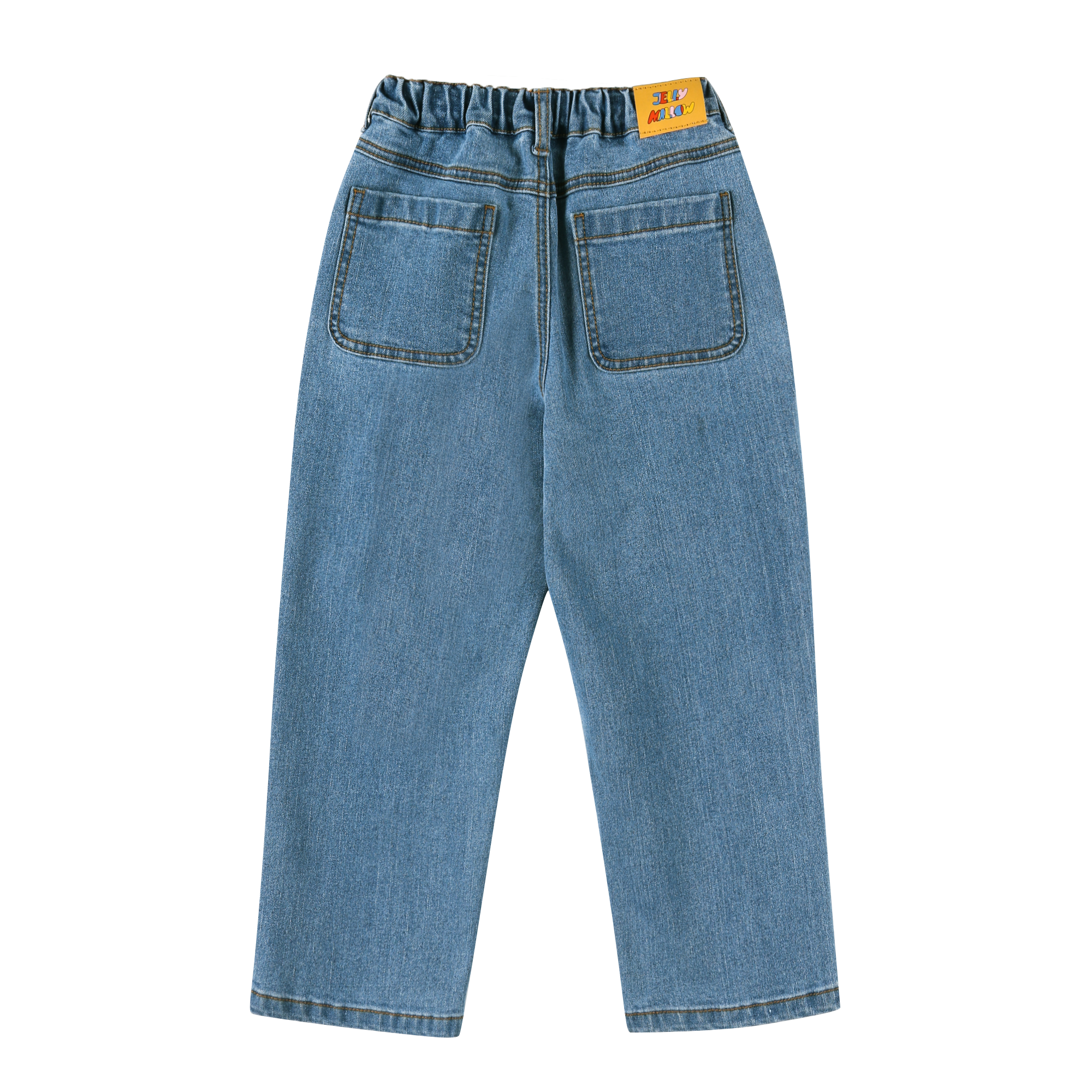 COLORED NATURE DENIM PANTS - BLUE - JM2520427