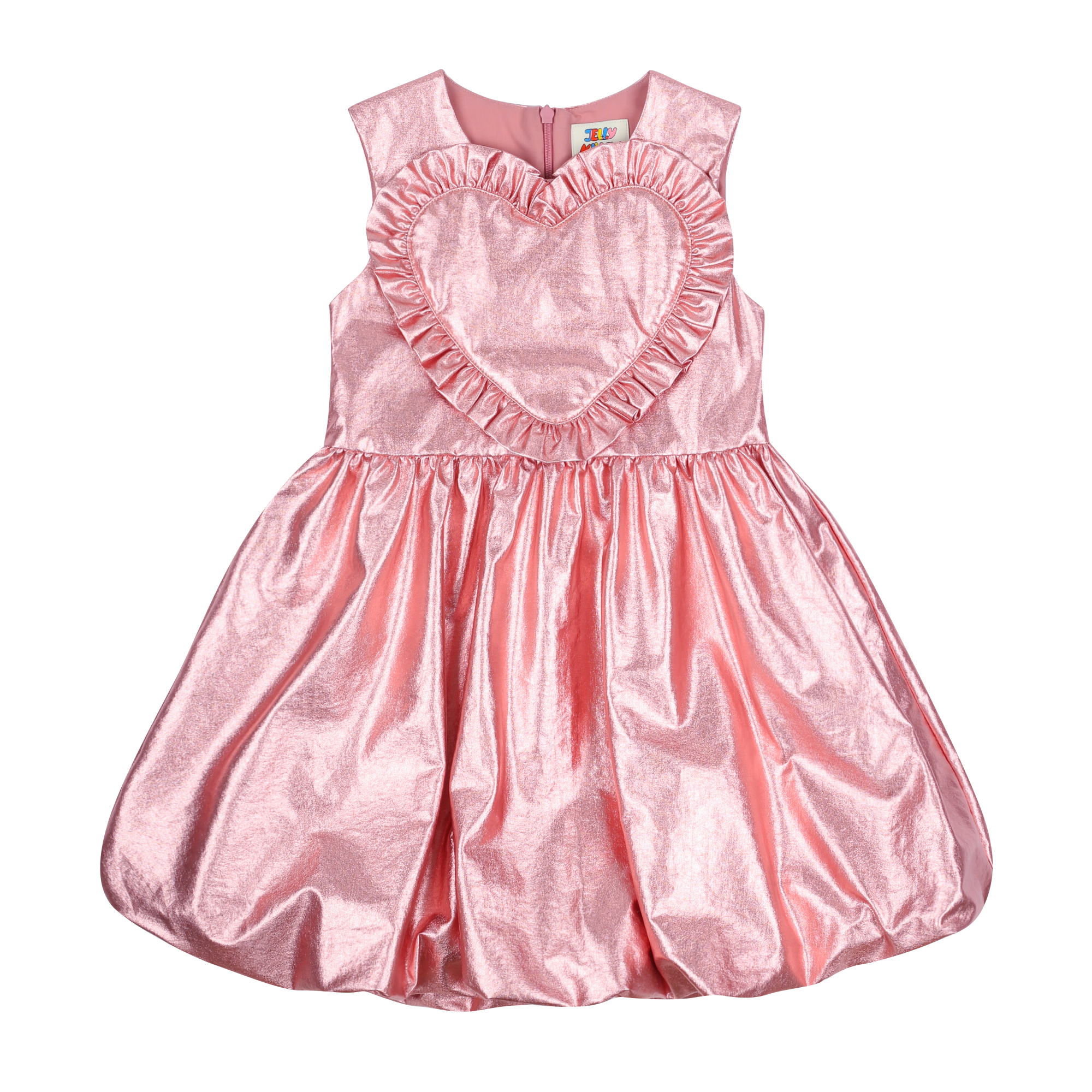 HEART GLEAMING DRESS - PINK - JM2520606