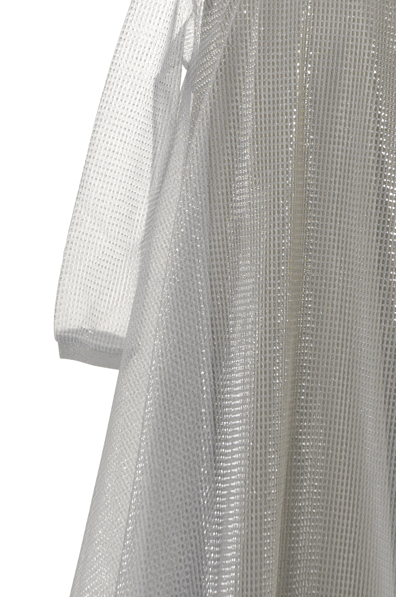 KIDS SHEER DRESS - SILVER