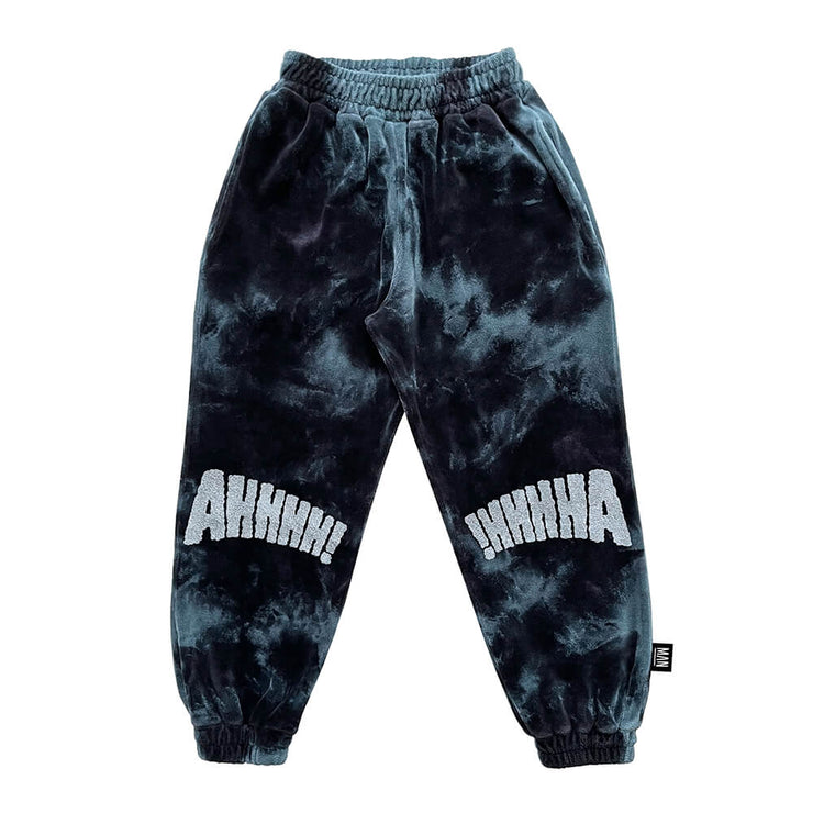 AHHHH! Tie Dye Jogging Pants - BLUE