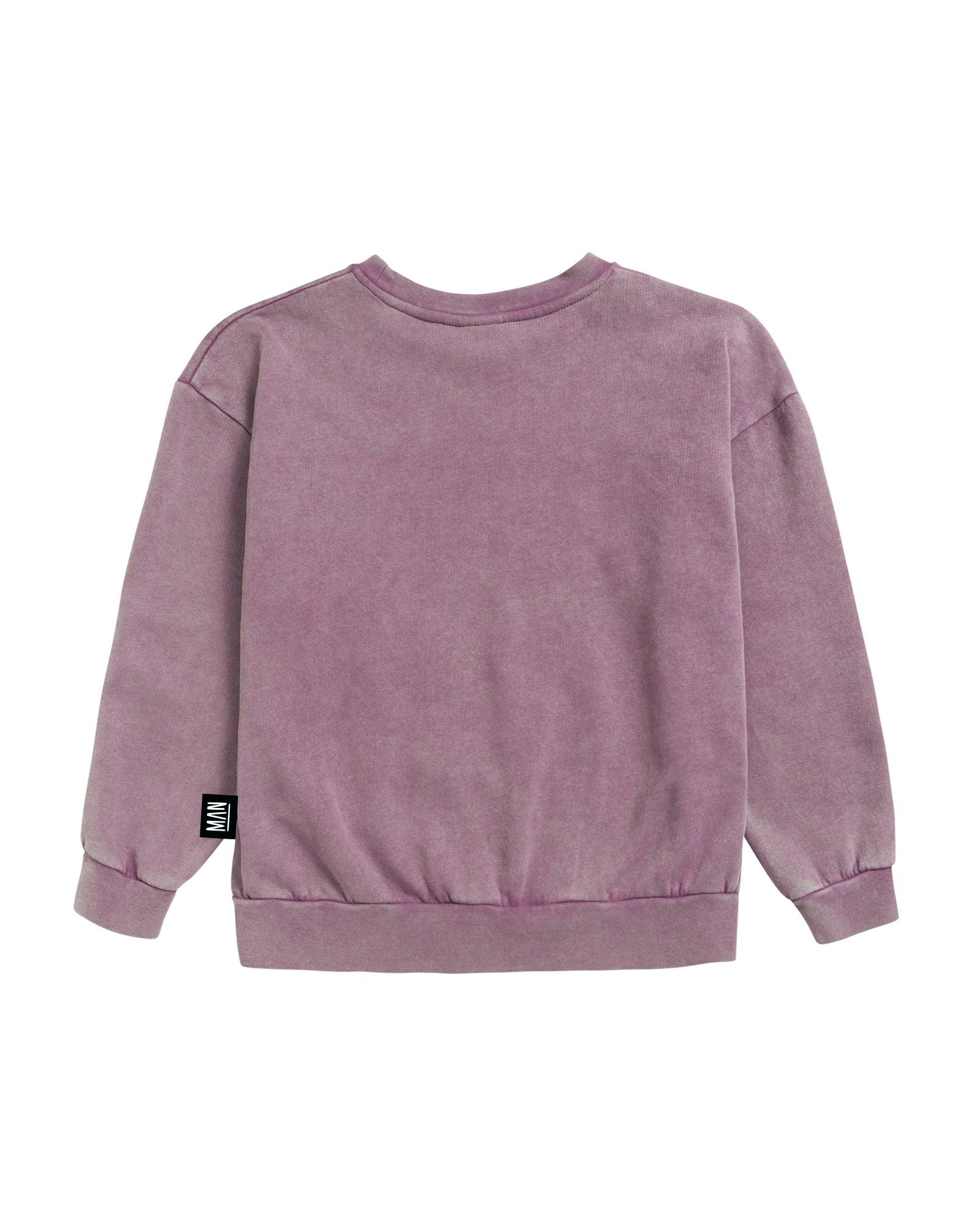 ACID EASY PEASY Sweatshirt - Purple Acid Wash