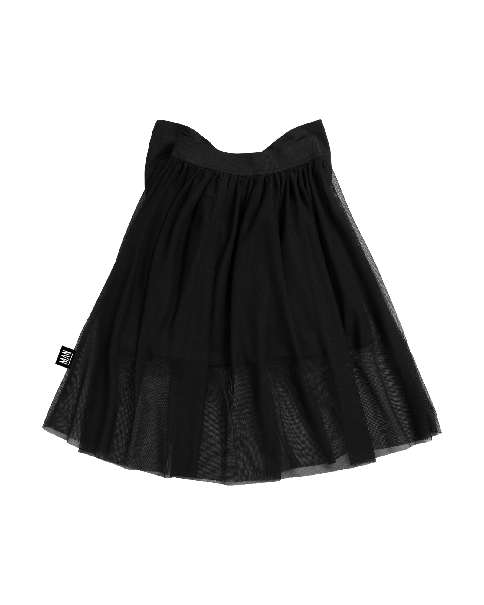 BOW Tulle Skirt - Black