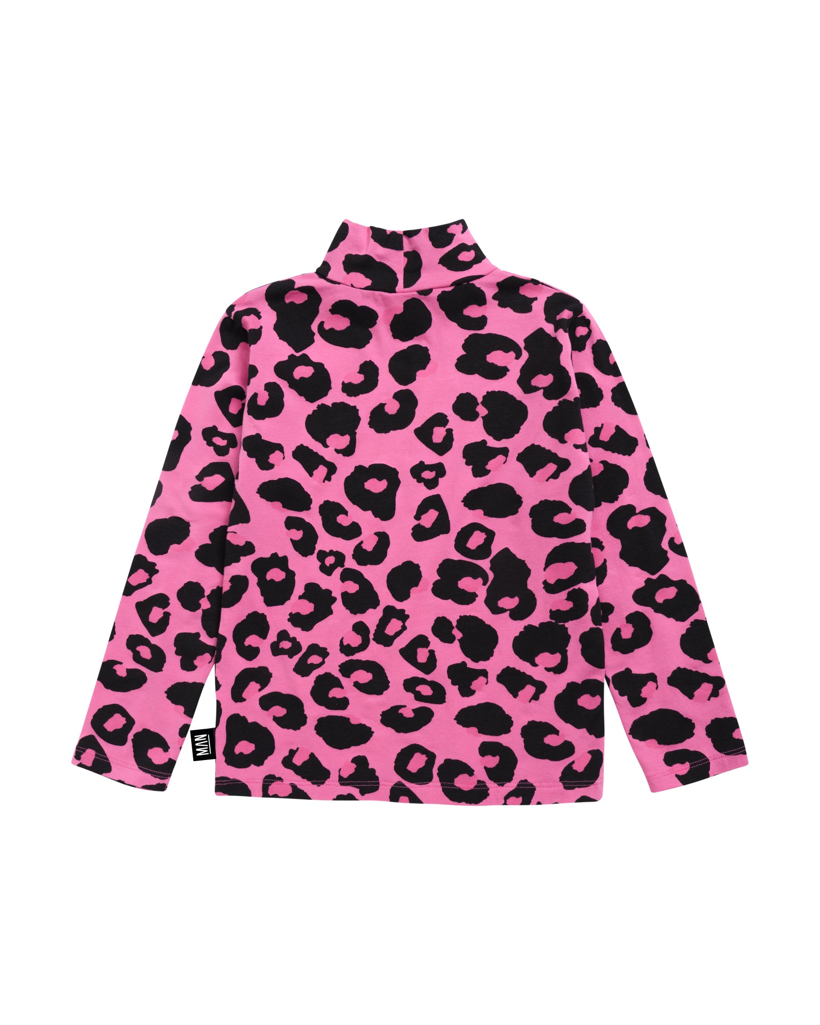 LEOPARD Turtleneck - Pink