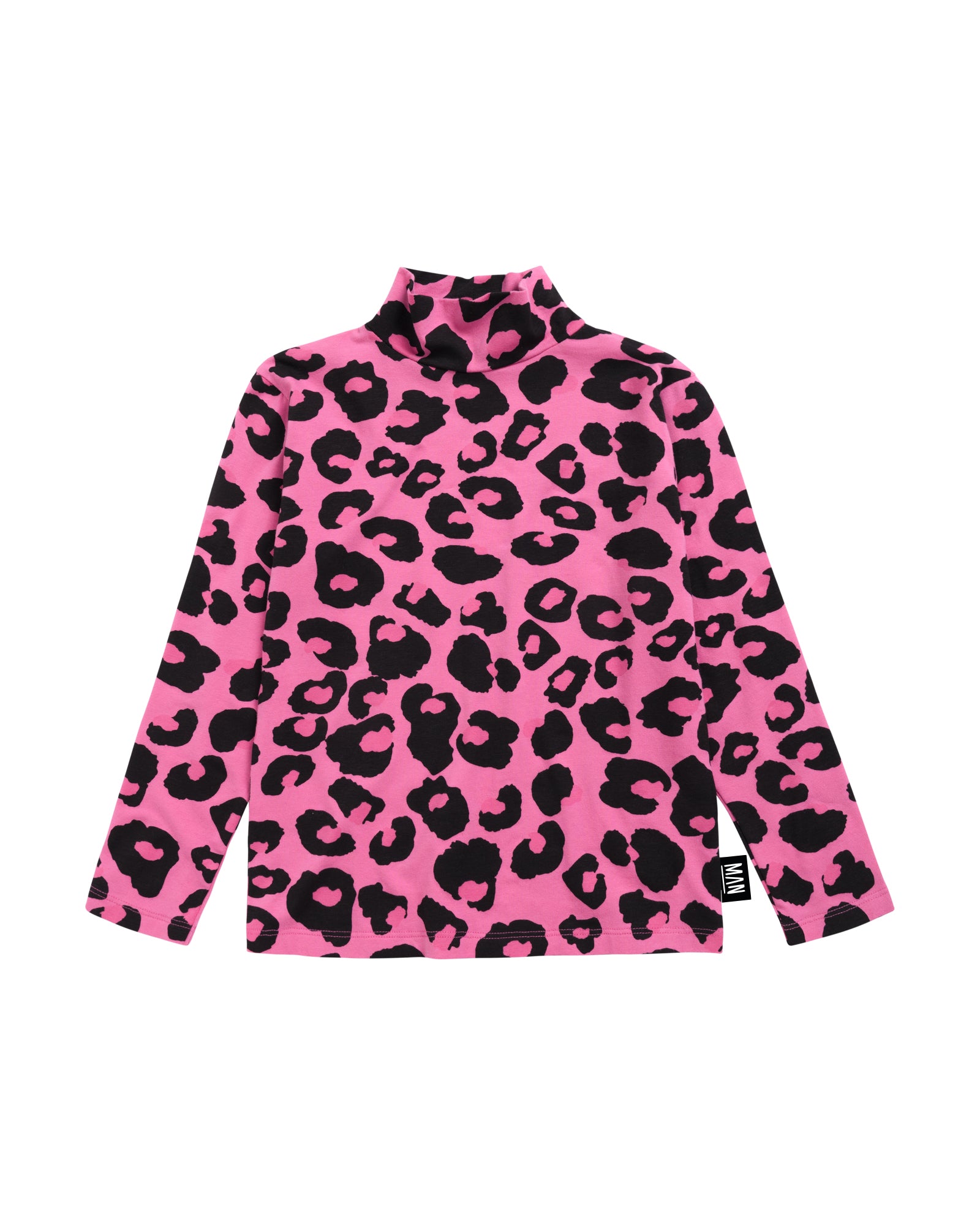 LEOPARD Turtleneck - Pink