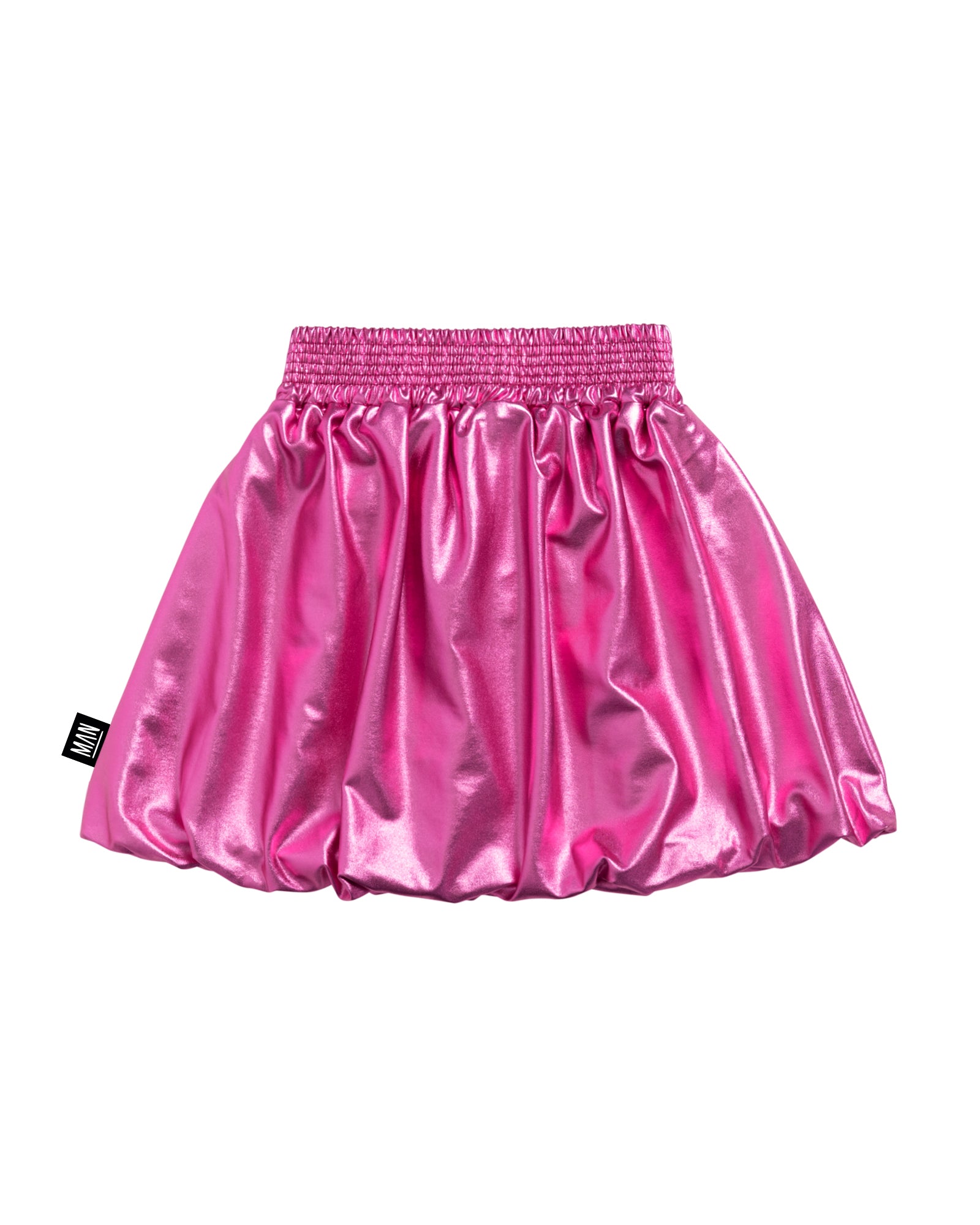 SHINY PINK Balloon Skirt - Pink